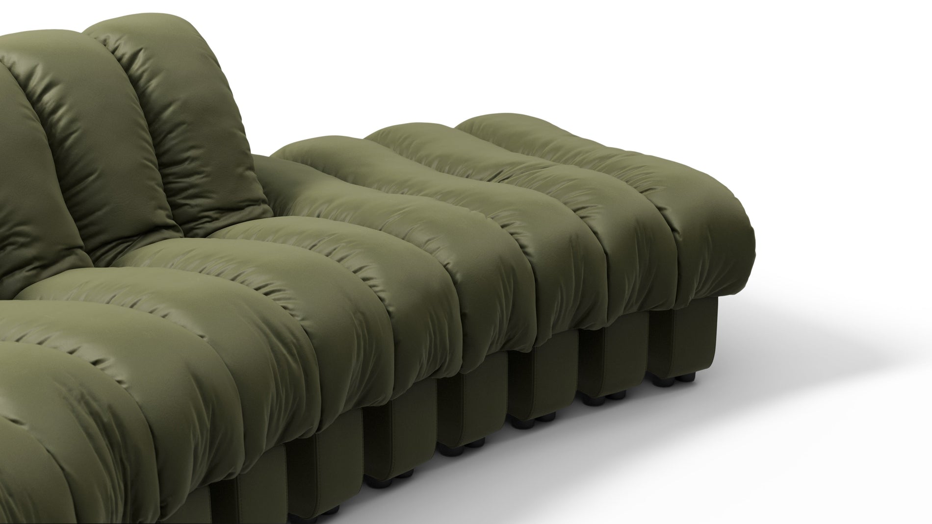 DS 600Deep Olive Vegan Leather