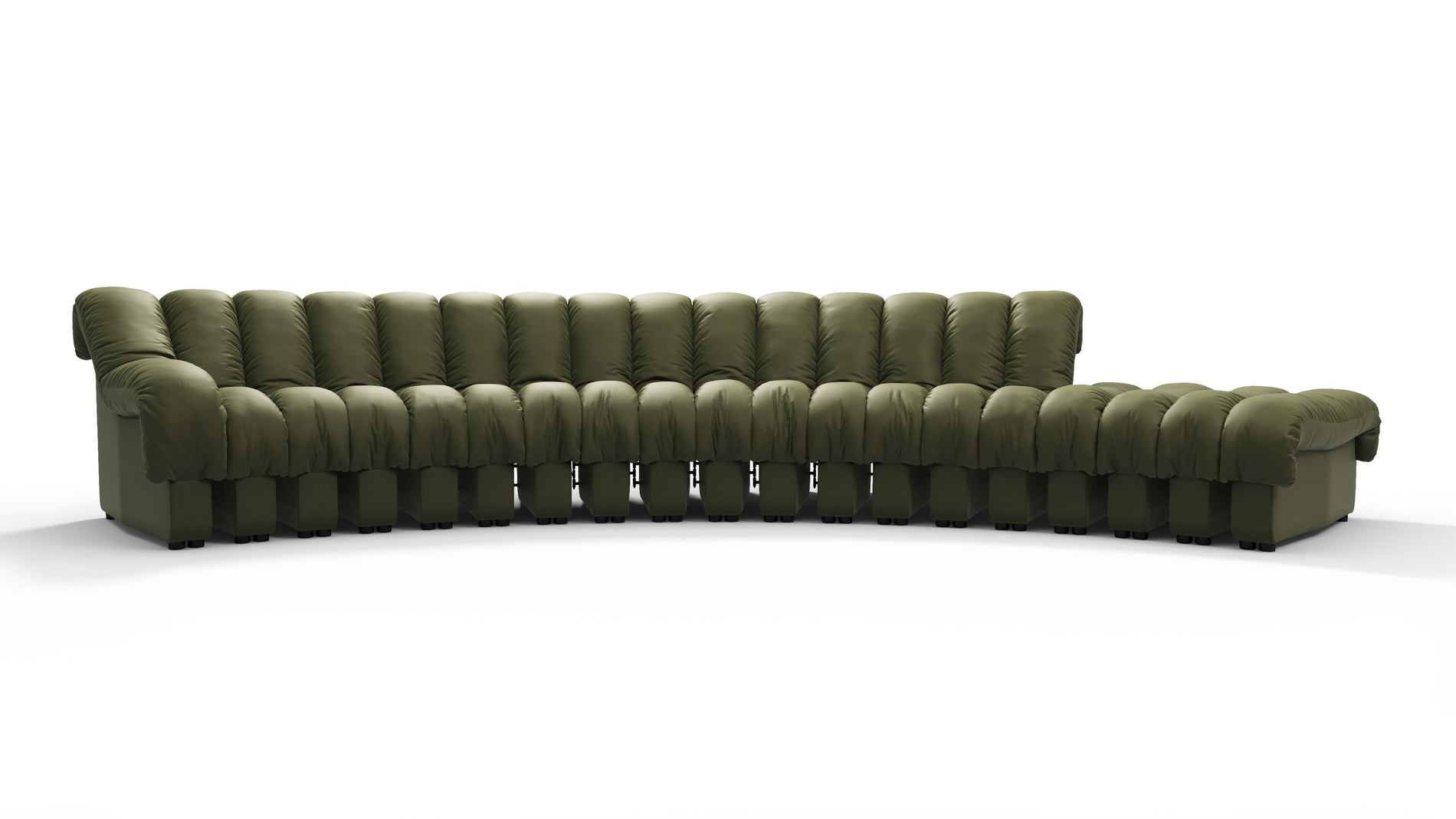DS 600Deep Olive Vegan Leather