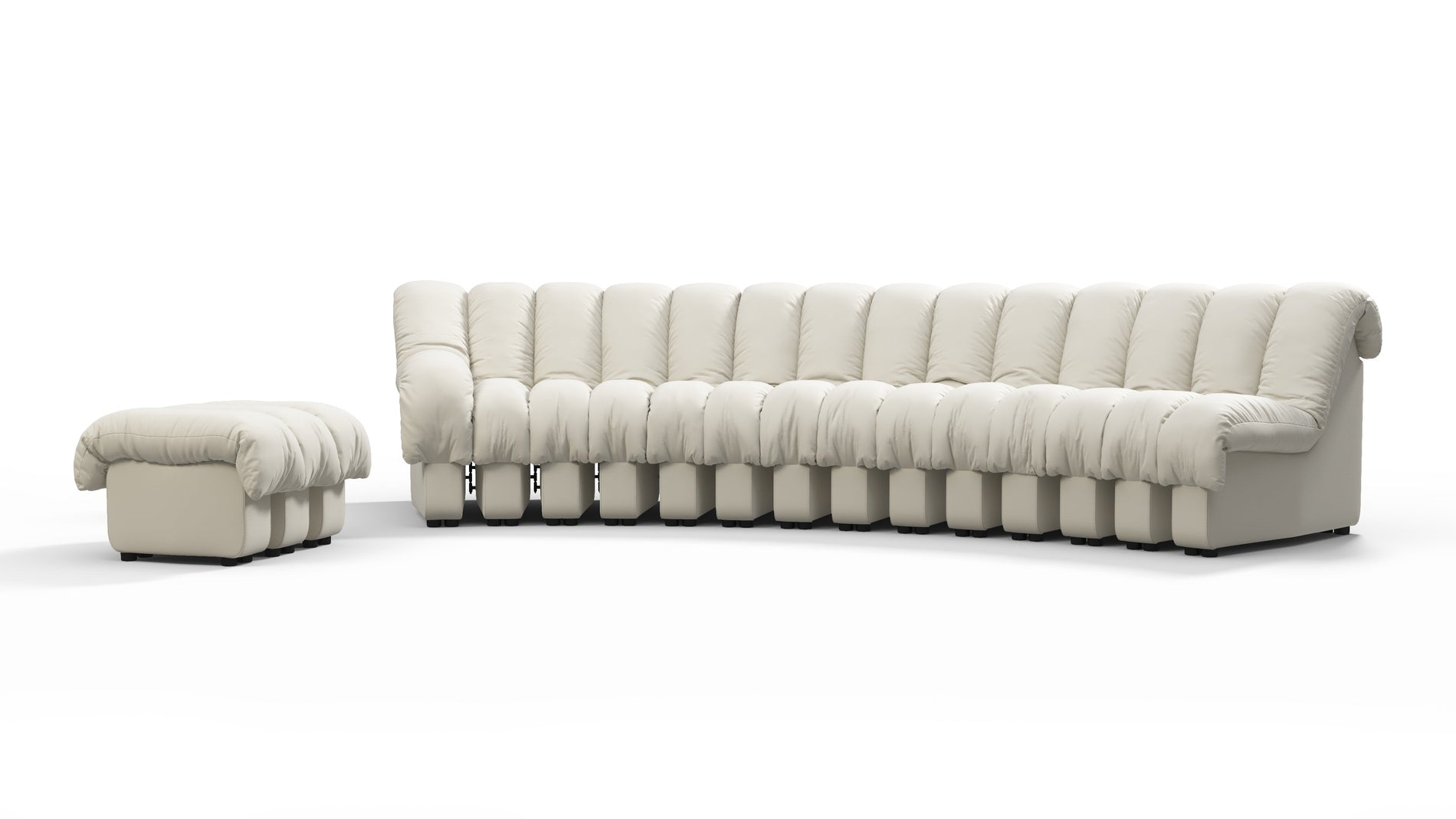 DS 600Cream Vegan Leather