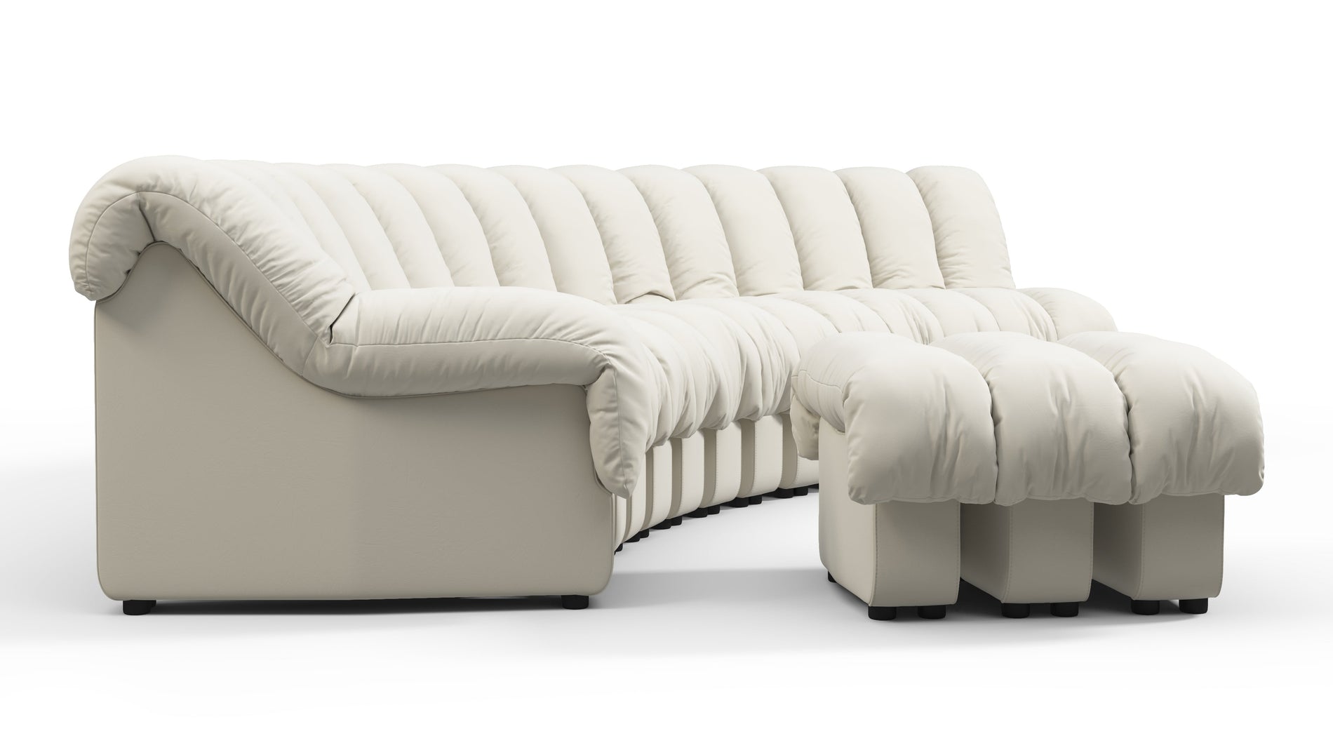 DS 600Cream Vegan Leather