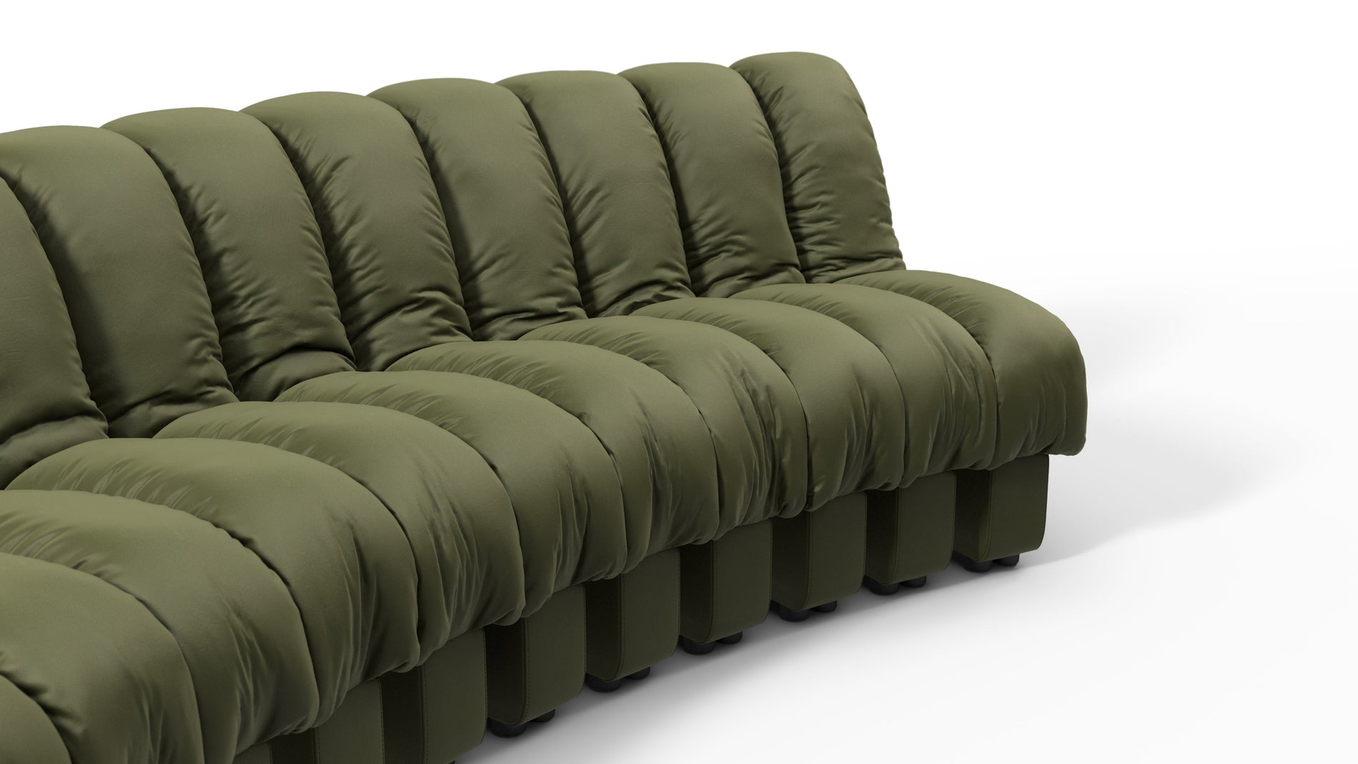 DS 600Deep Olive Vegan Leather