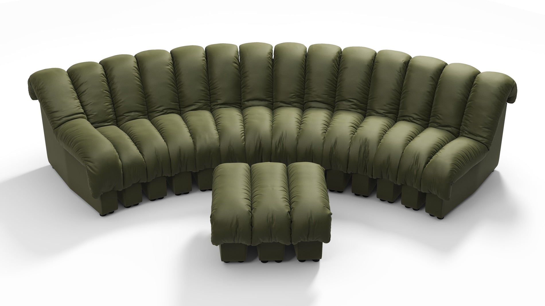 DS 600Deep Olive Vegan Leather
