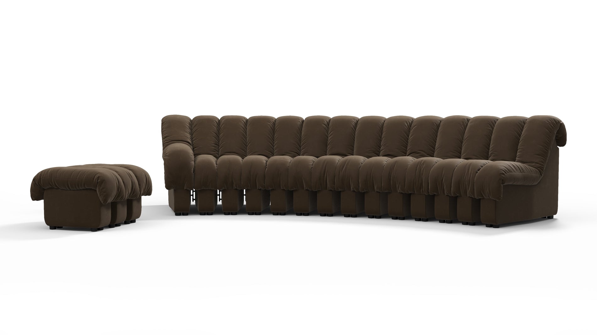 DS 600Distressed Brown Vegan Leather