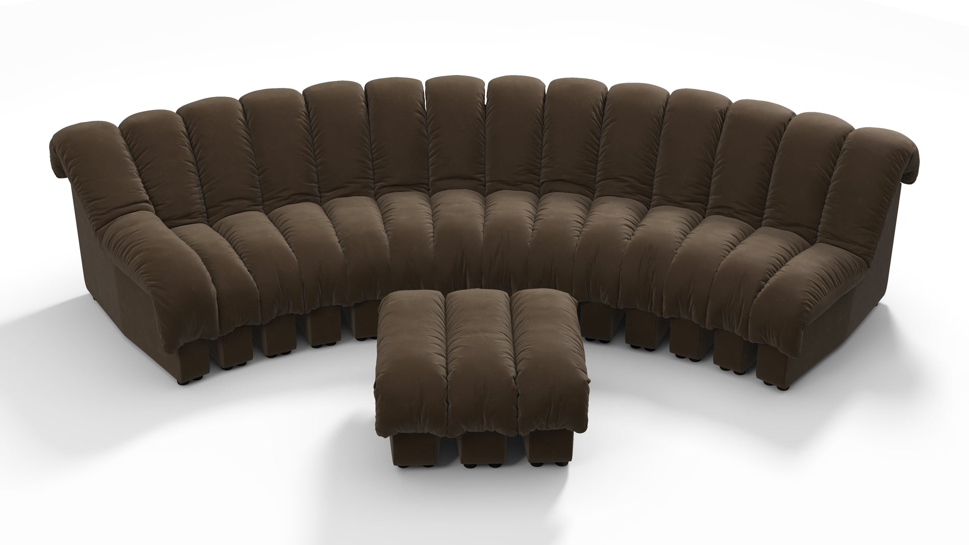 DS 600Distressed Brown Vegan Leather