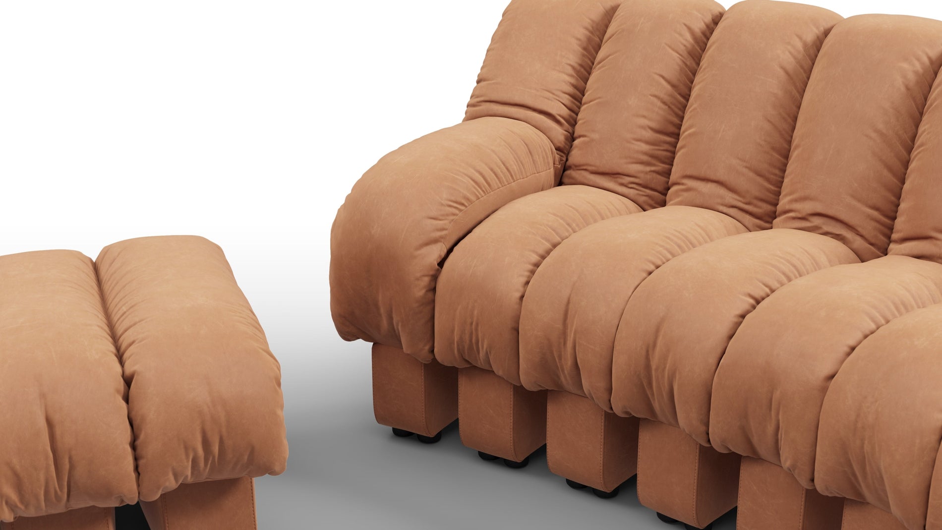 DS 600Tan Vegan Leather