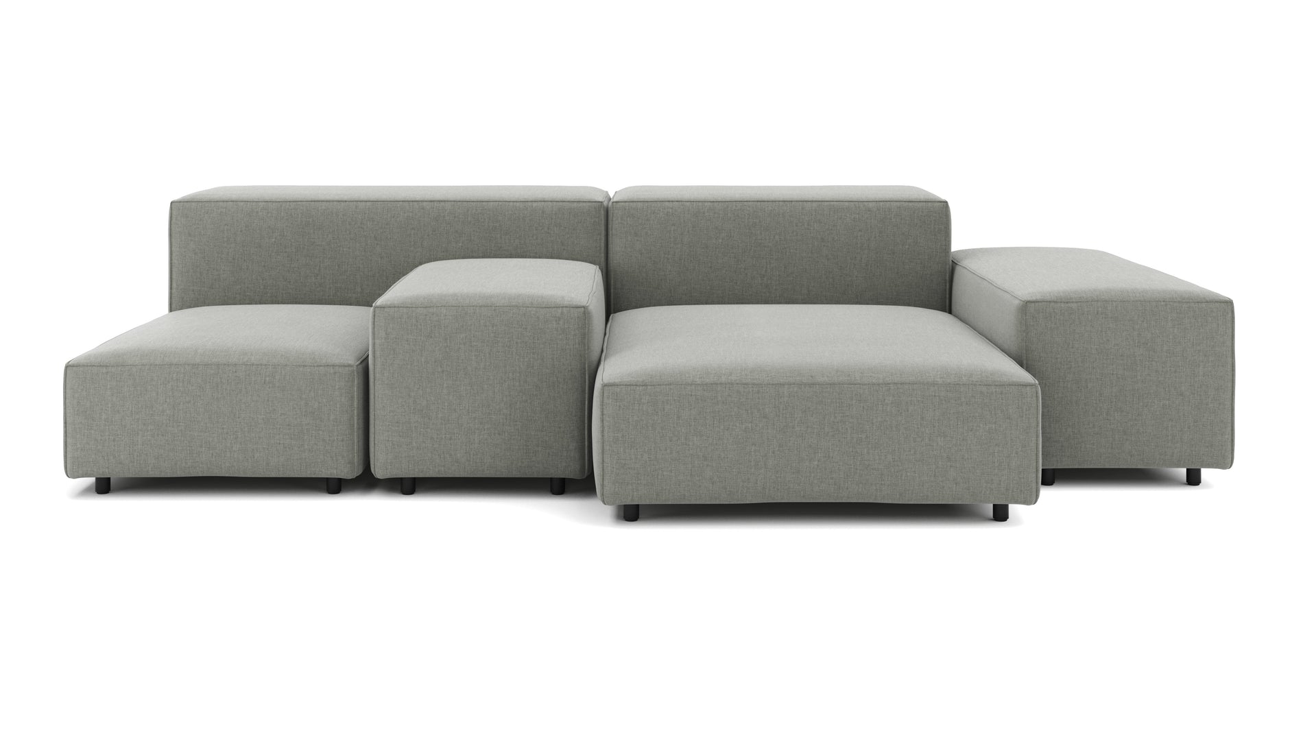 ExtrasoftSoft Gray Brushed Weave