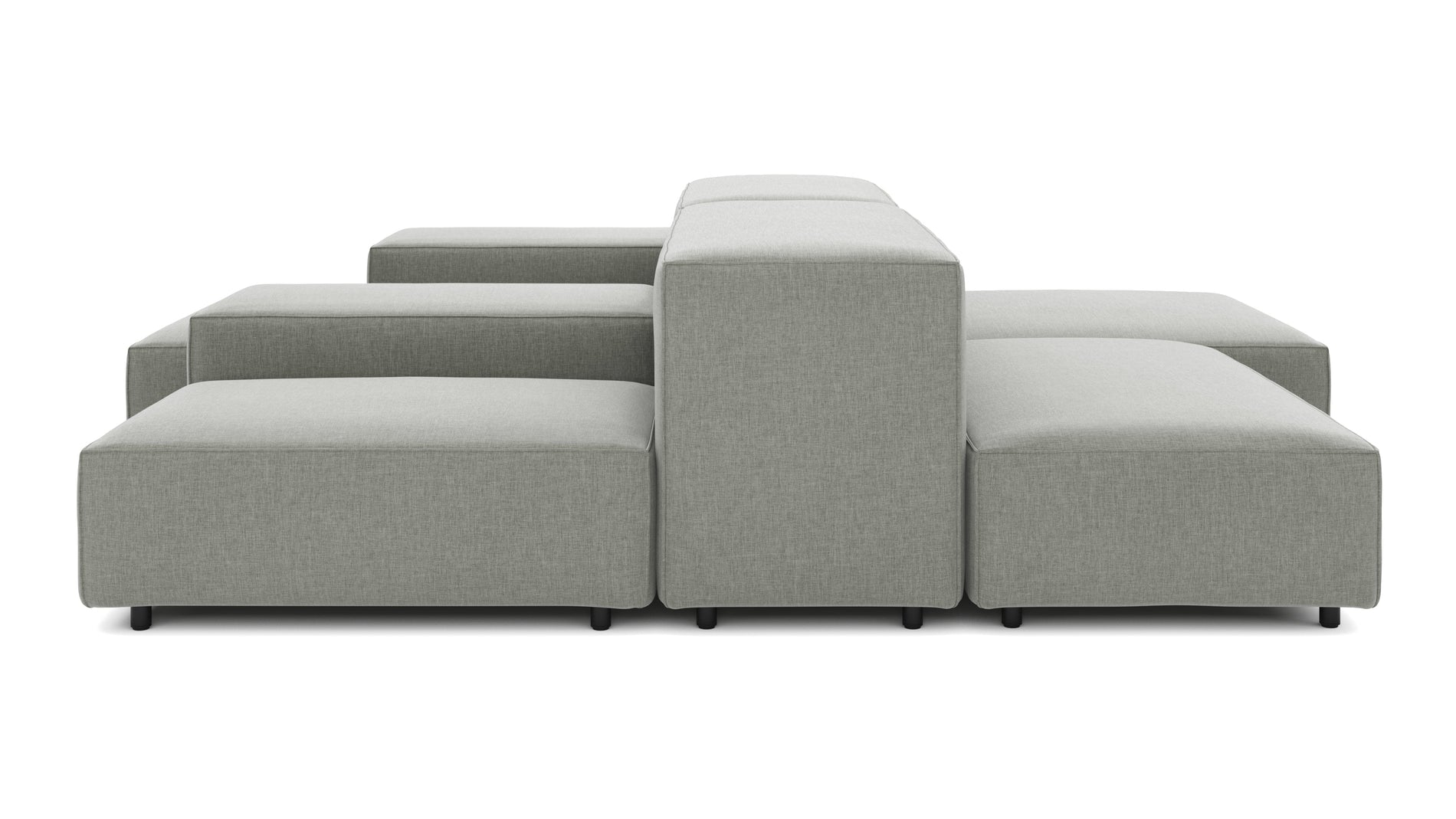 ExtrasoftSoft Gray Brushed Weave