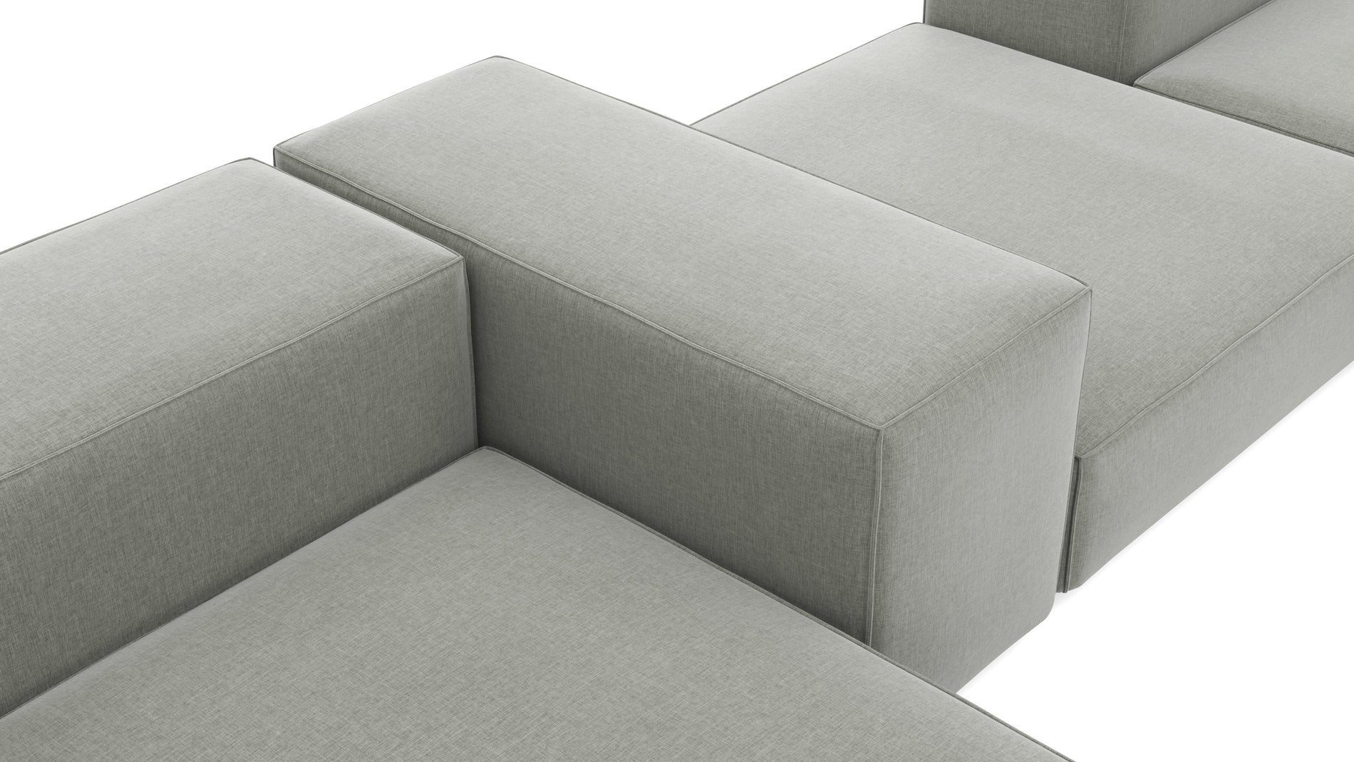 ExtrasoftSoft Gray Brushed Weave