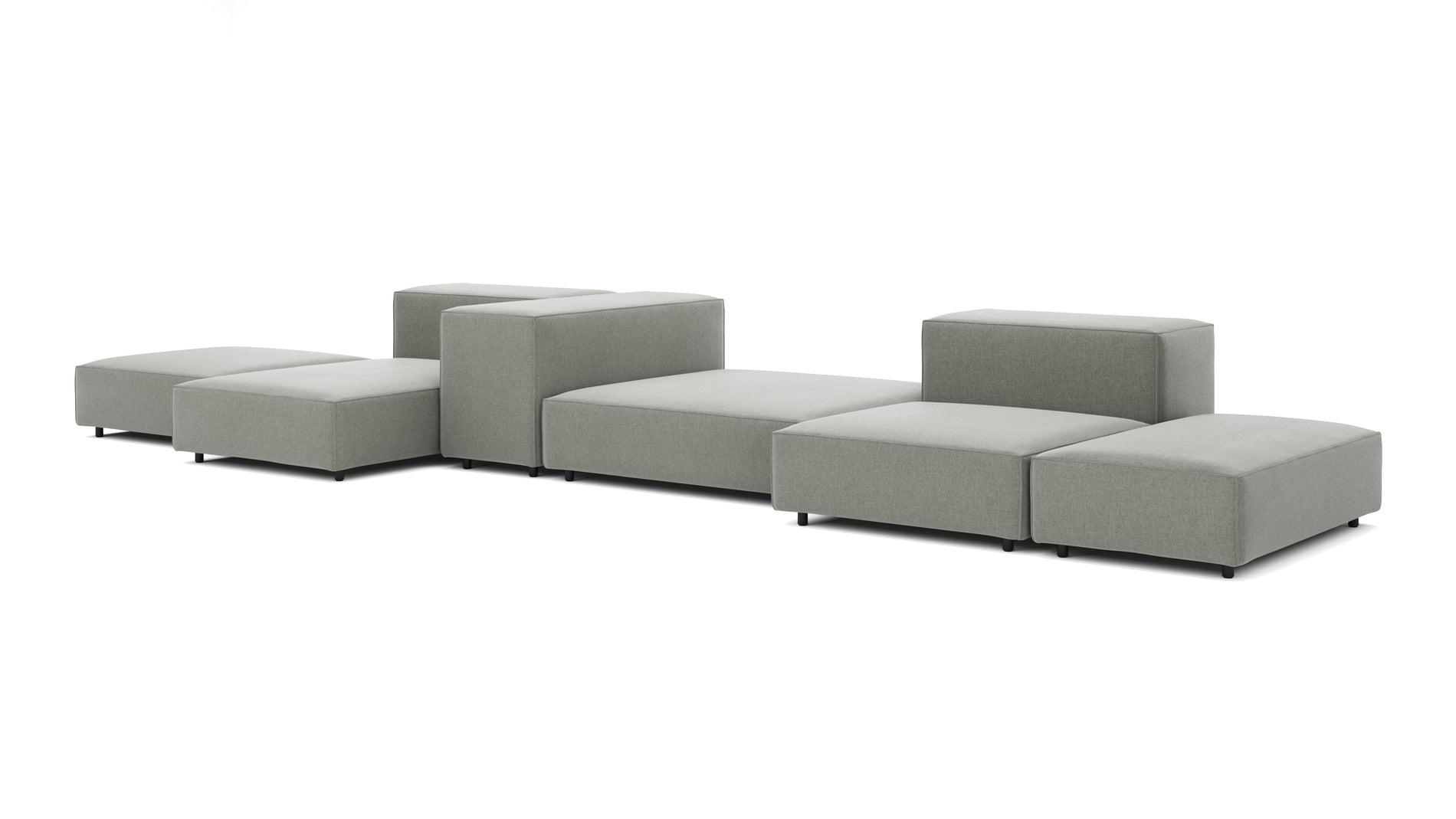 ExtrasoftSoft Gray Brushed Weave