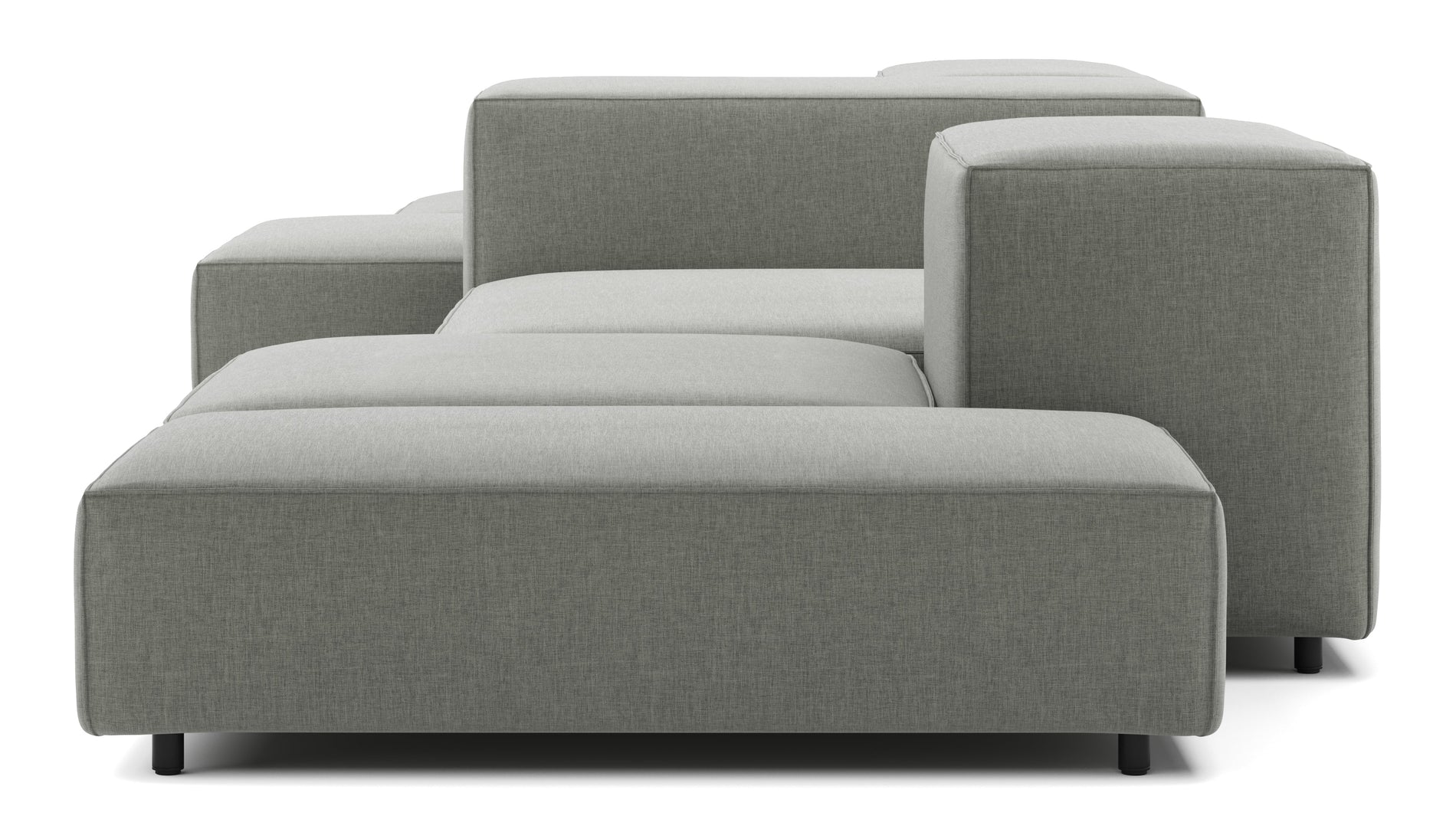 ExtrasoftSoft Gray Brushed Weave