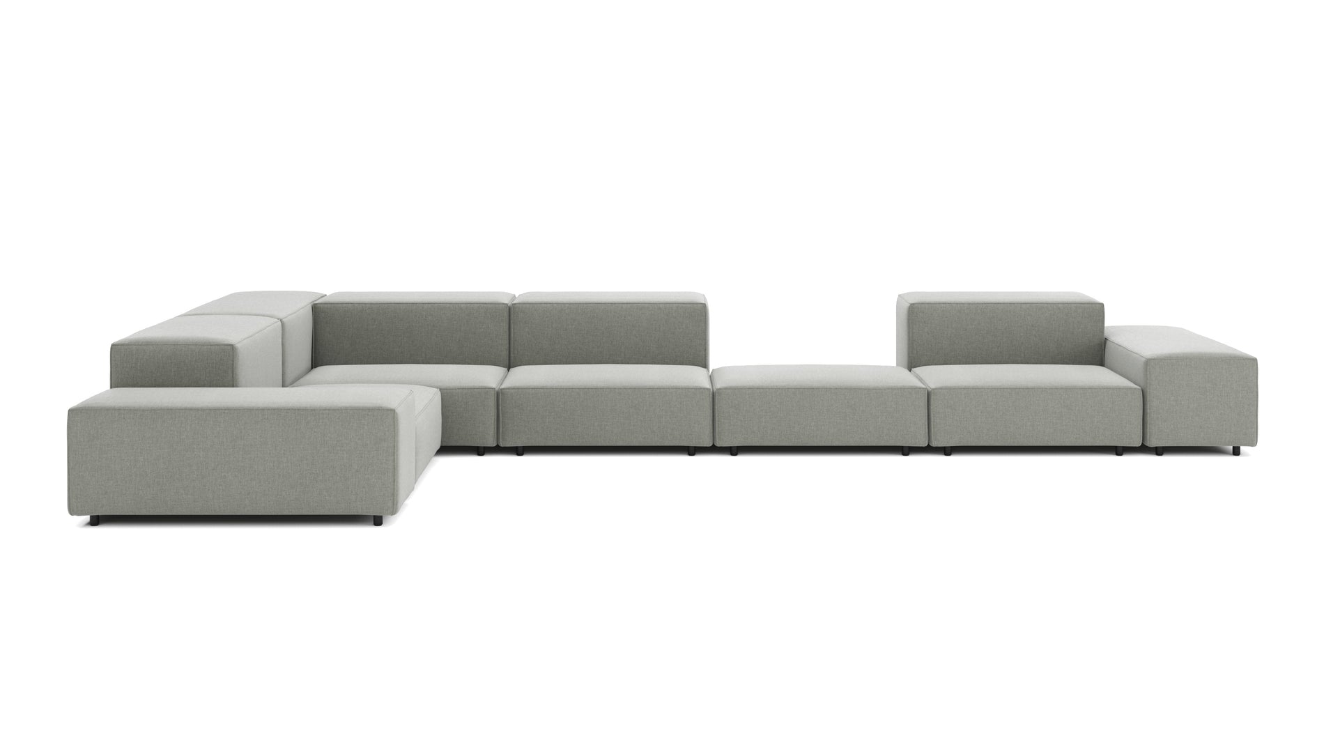 ExtrasoftSoft Gray Brushed Weave