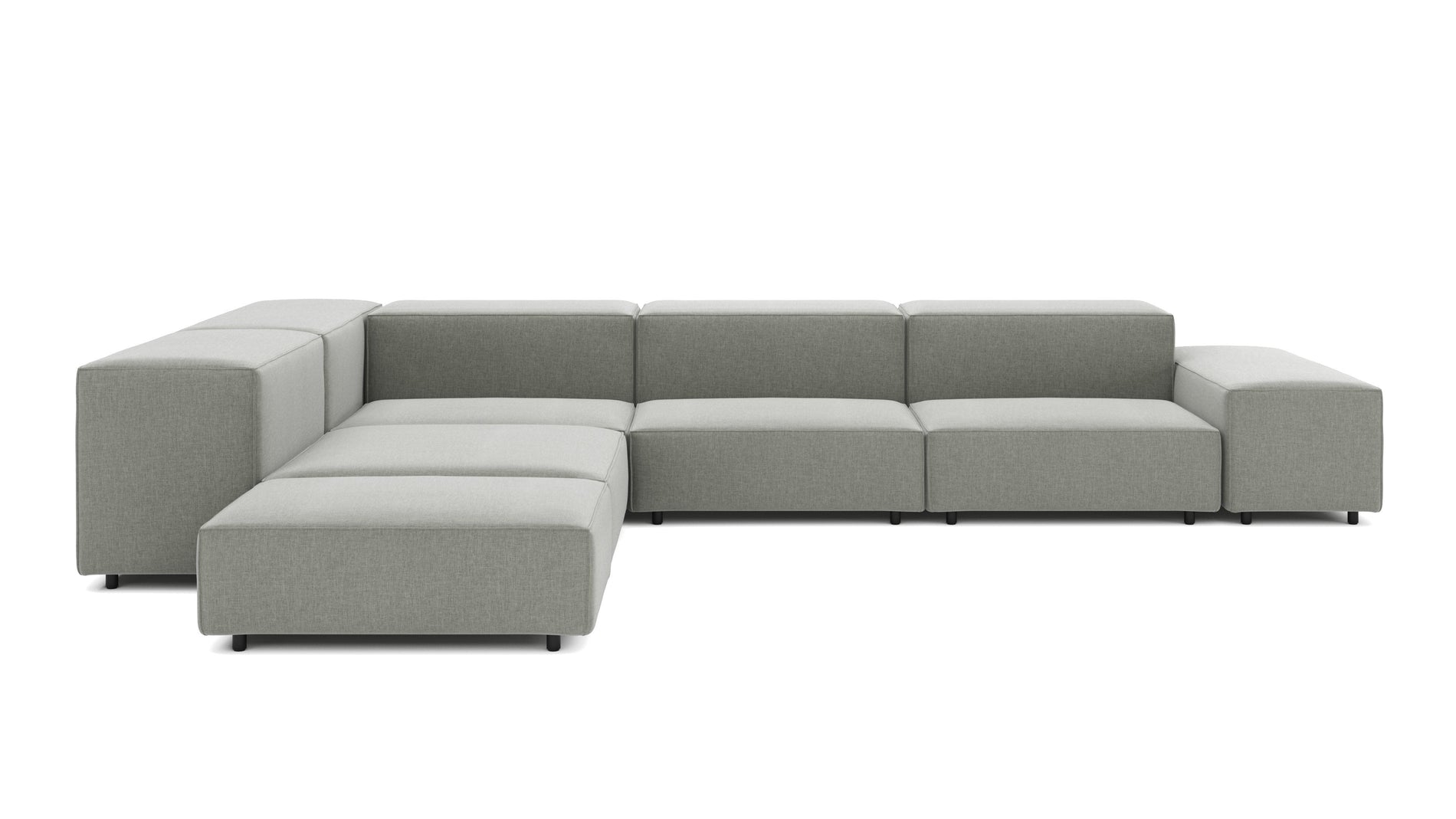 ExtrasoftSoft Gray Brushed Weave