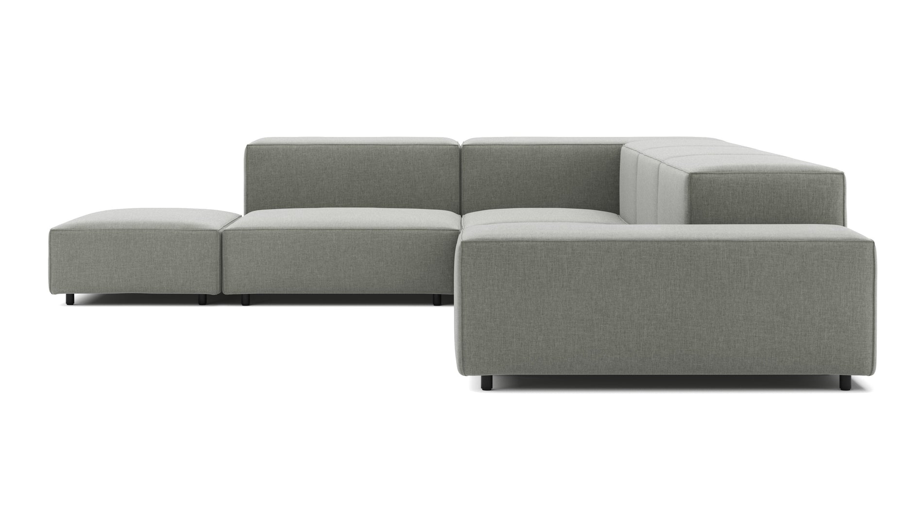 ExtrasoftSoft Gray Brushed Weave