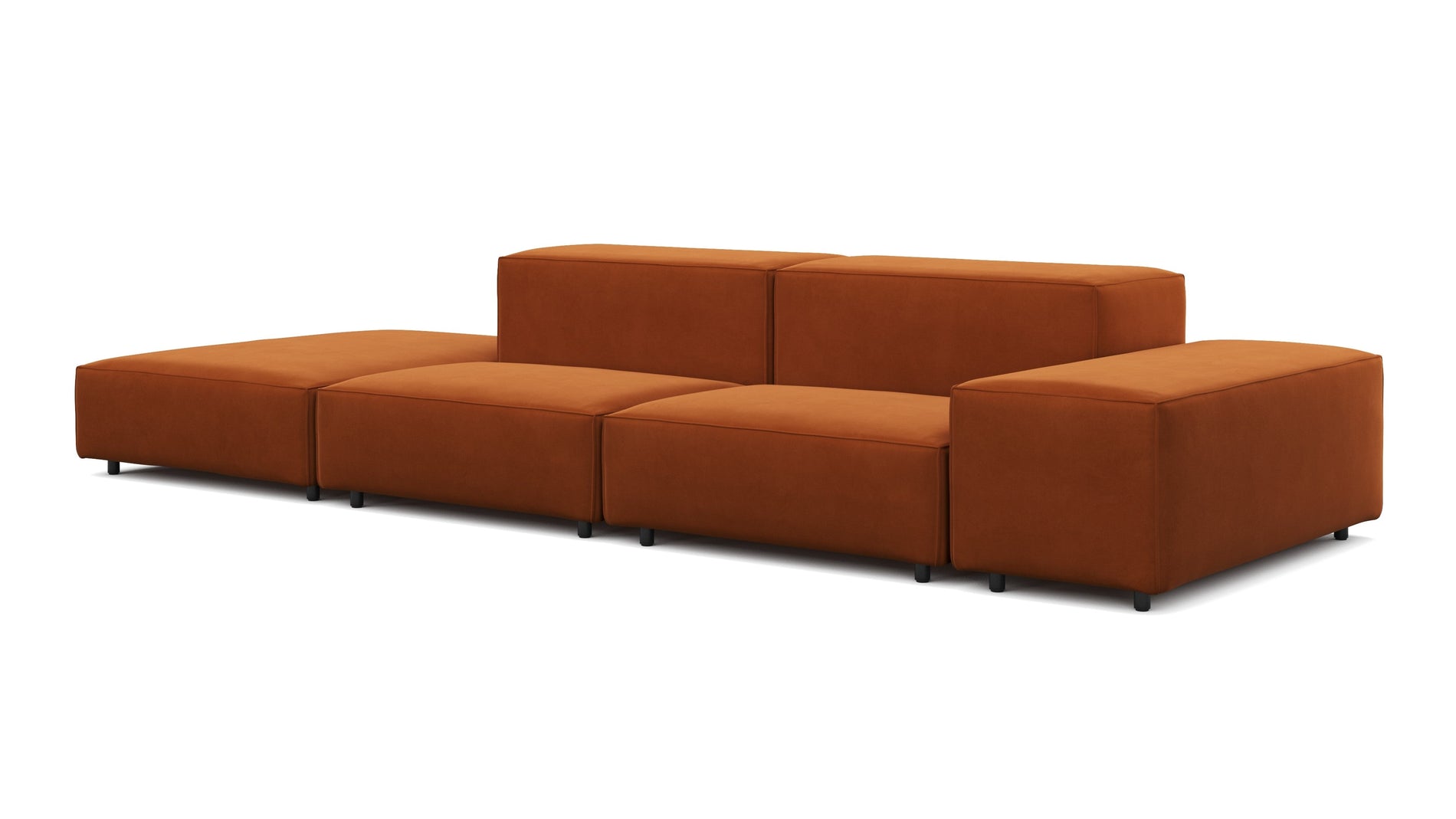 ExtrasoftBurnt Orange Velvet