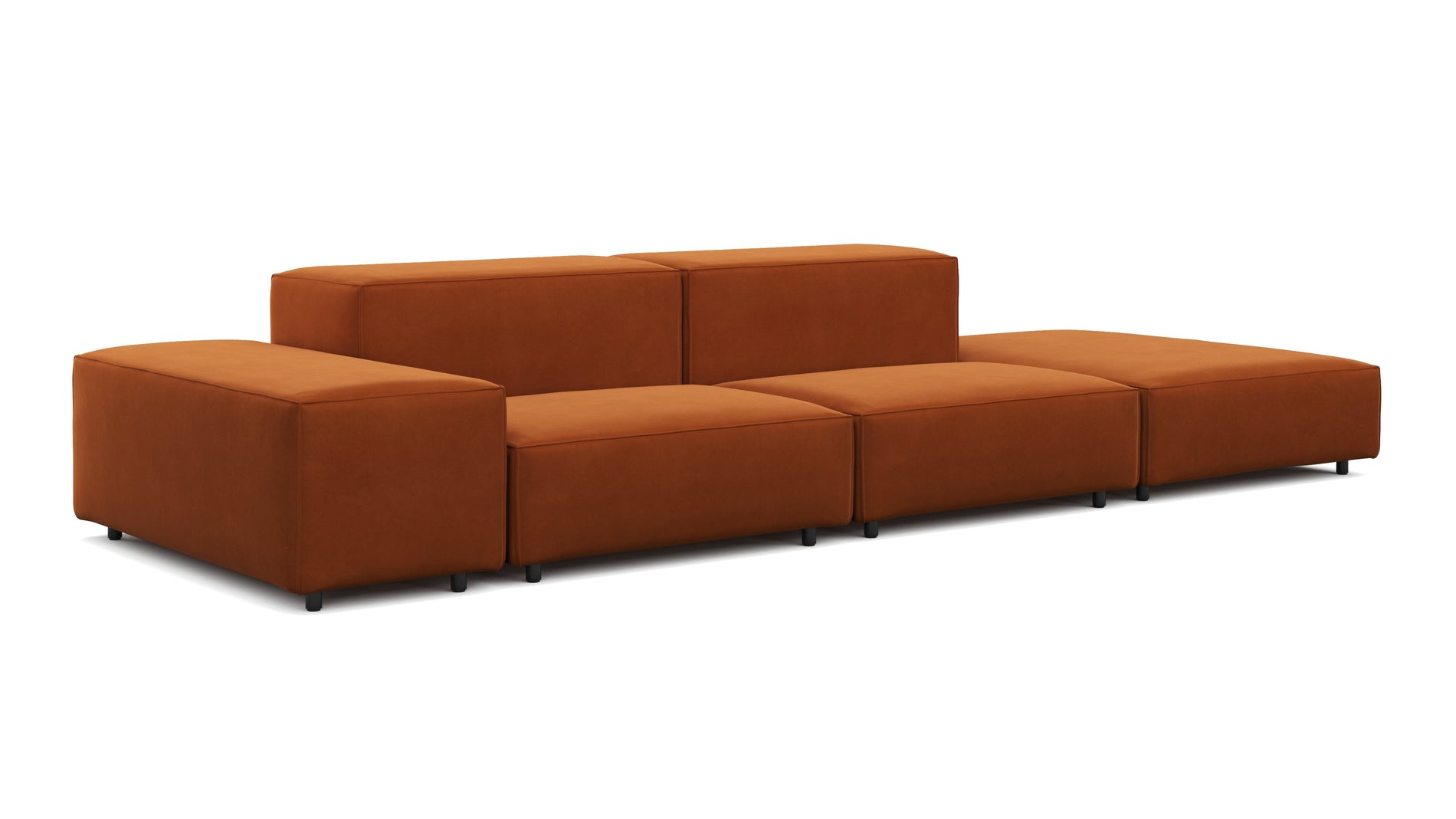 ExtrasoftBurnt Orange Velvet