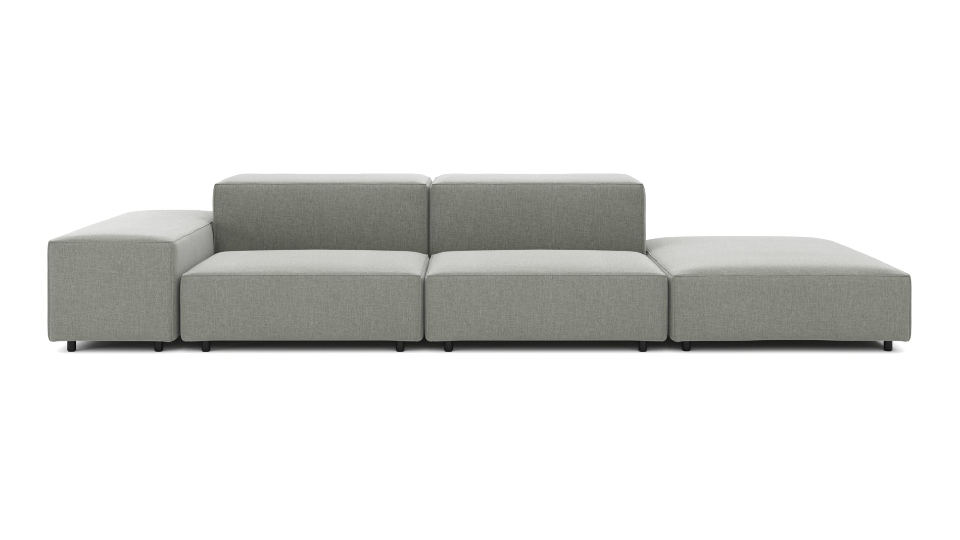 ExtrasoftSoft Gray Brushed Weave
