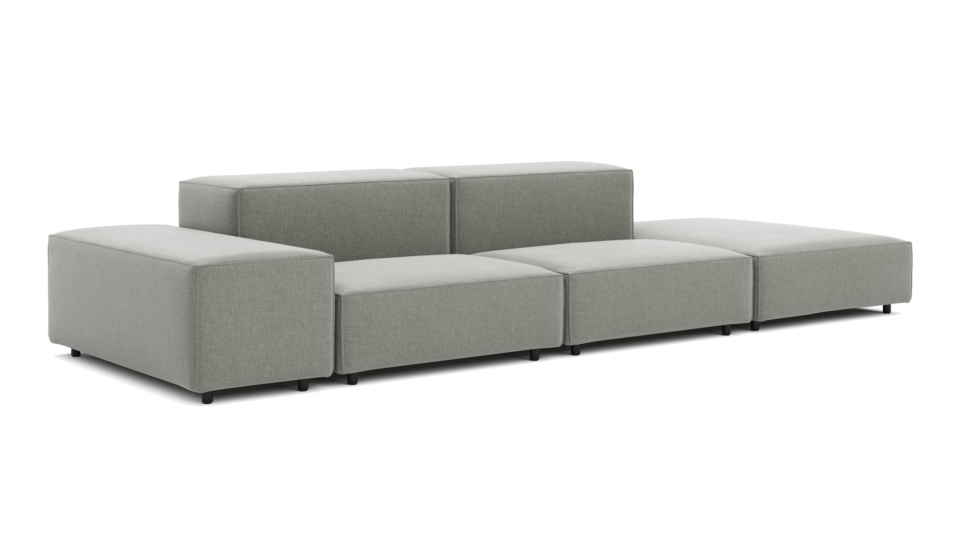 ExtrasoftSoft Gray Brushed Weave