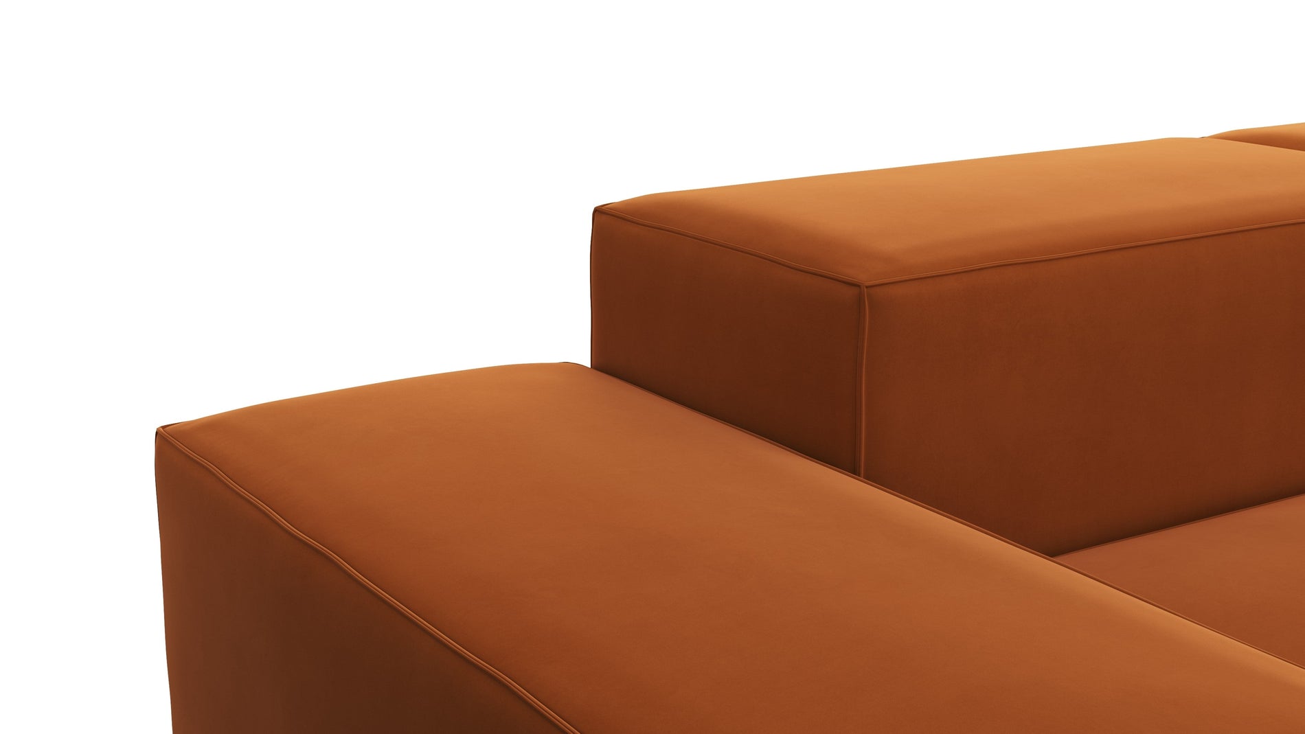 ExtrasoftBurnt Orange Velvet