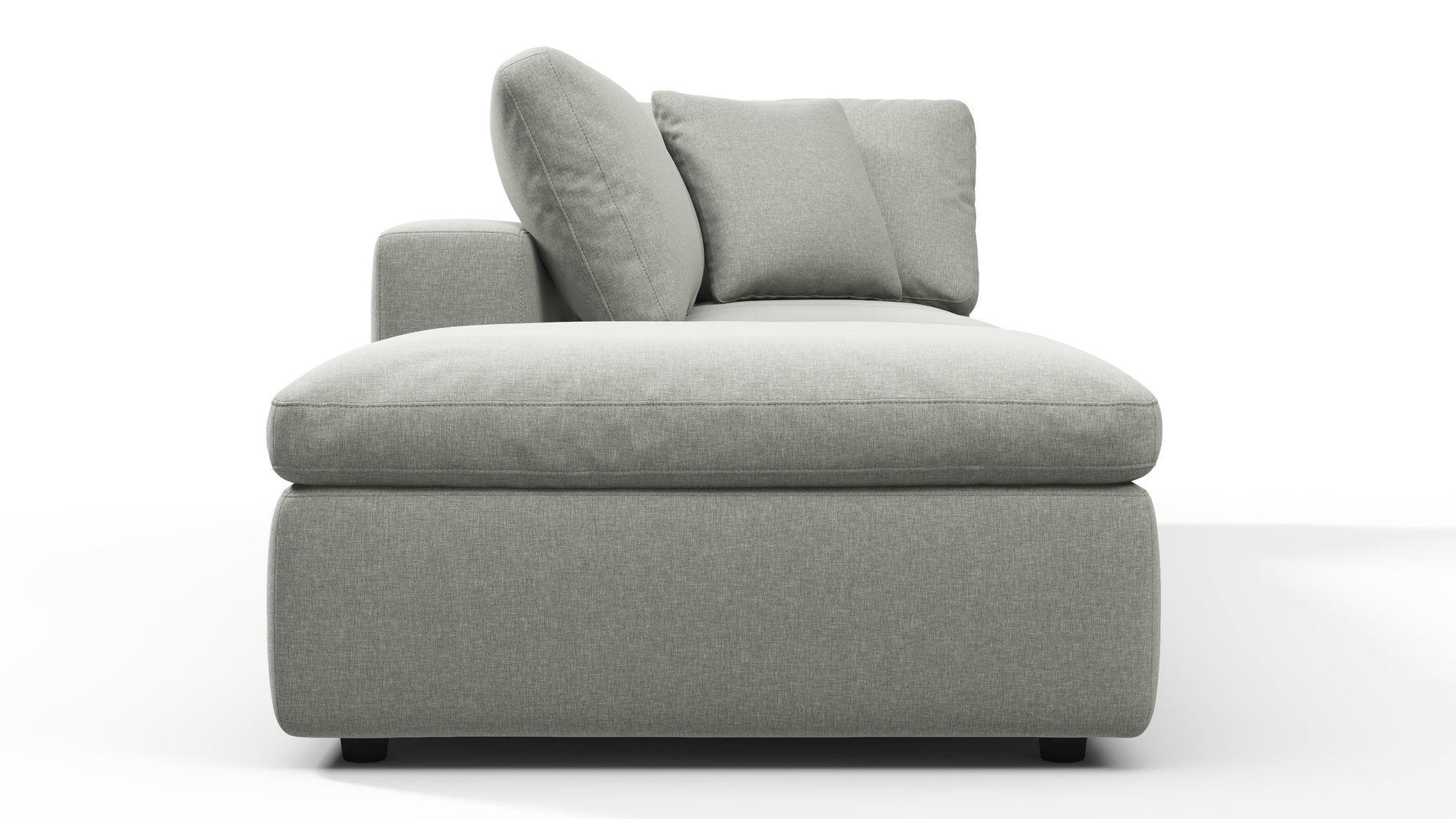 SkySoft Gray Brushed Weave
