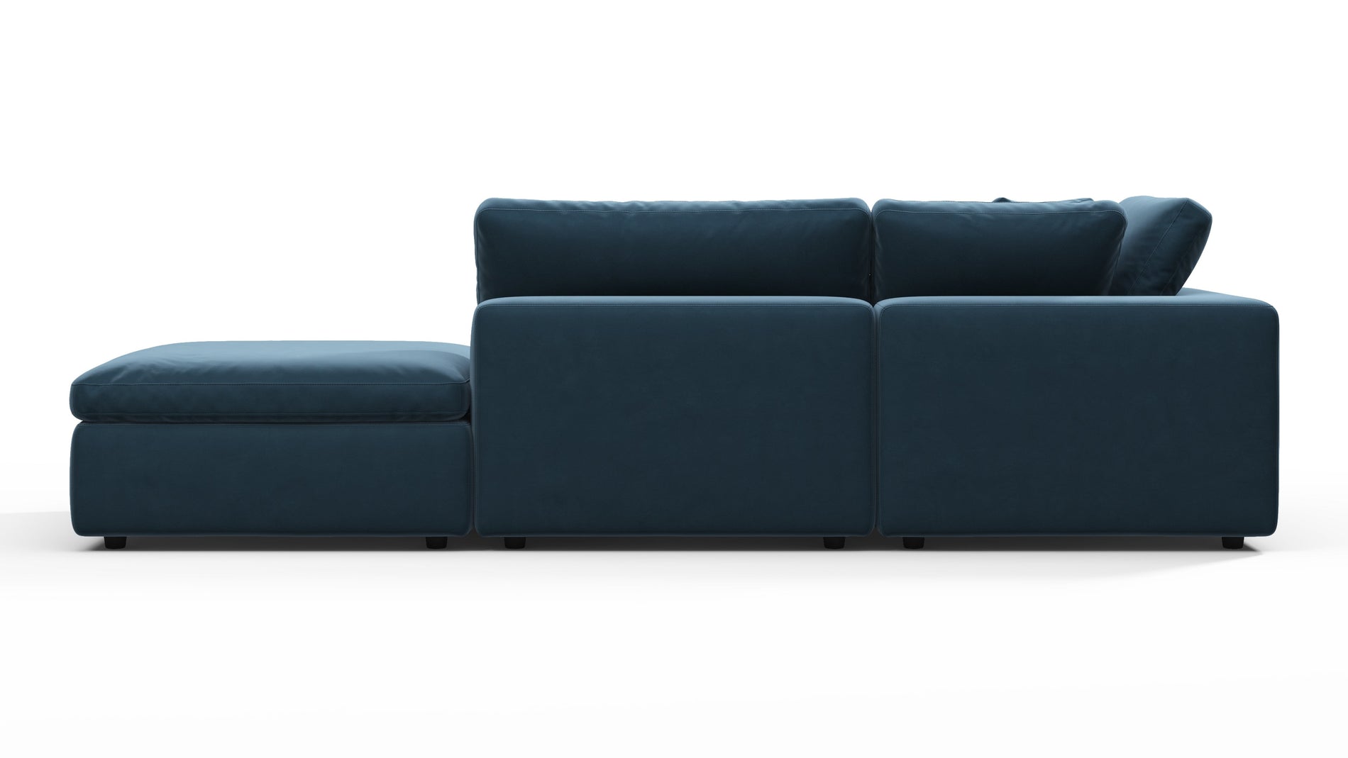 SkyPrussian Blue Luxe Velvet