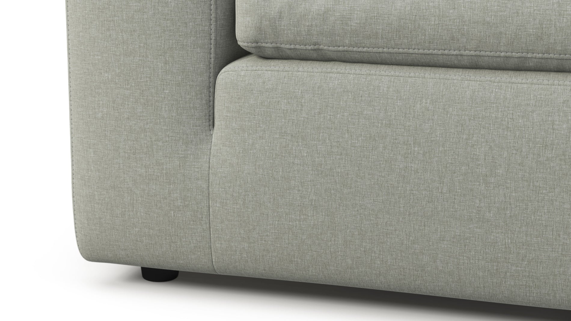 SkySoft Gray Brushed Weave