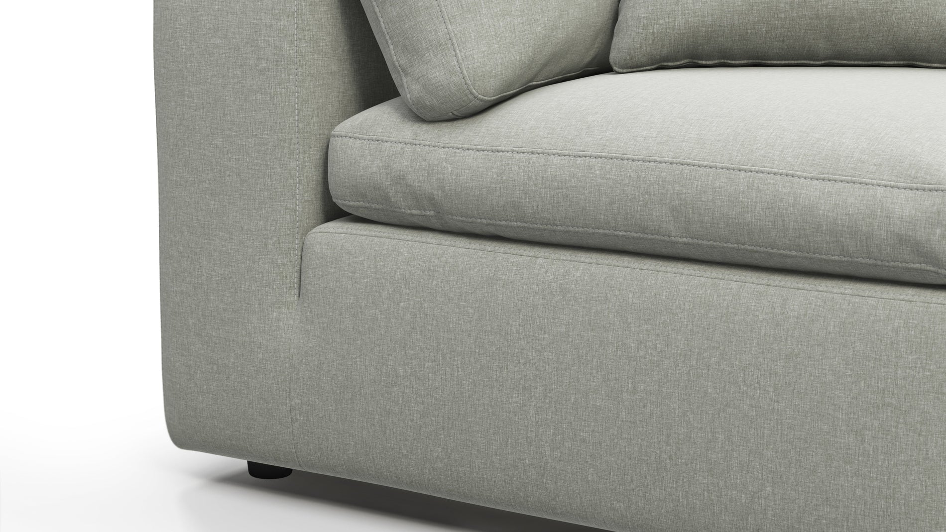 SkySoft Gray Brushed Weave
