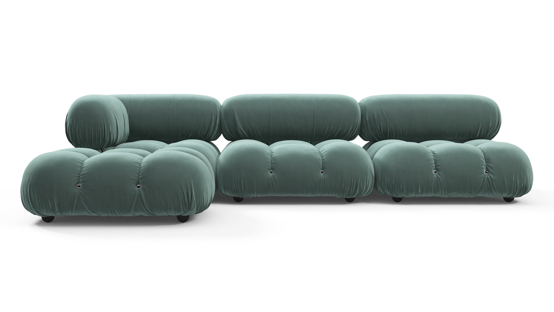 Bellini SectionalJadeite Luxe Velvet