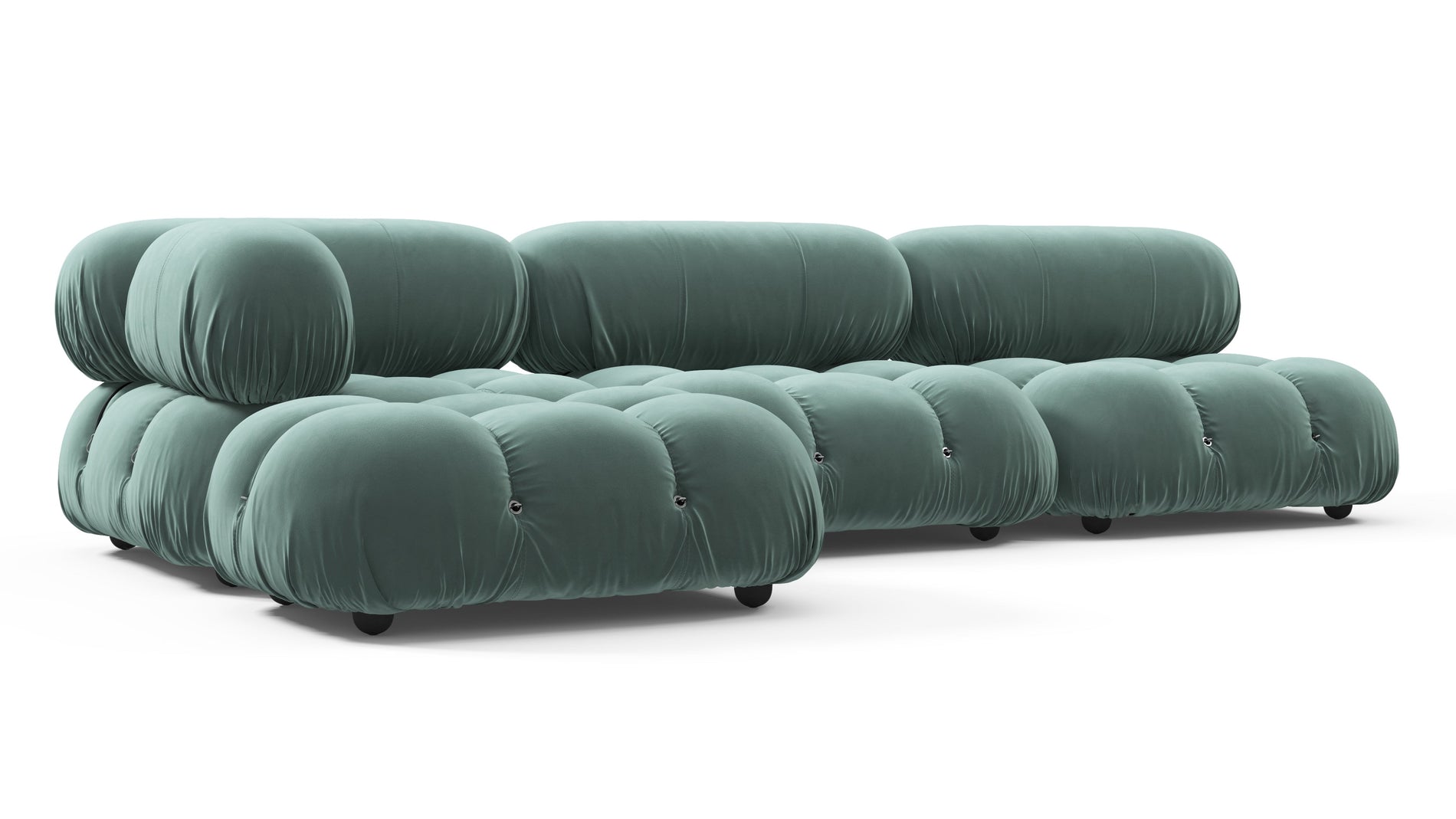 Bellini SectionalJadeite Luxe Velvet