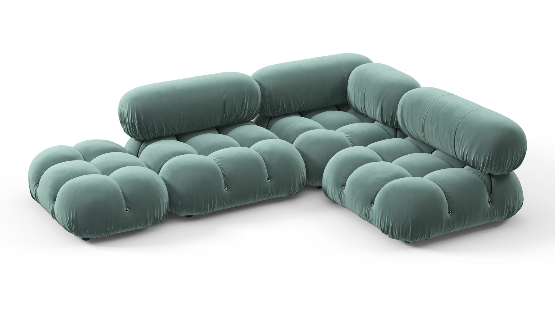 Bellini SectionalJadeit Luxe Velvet