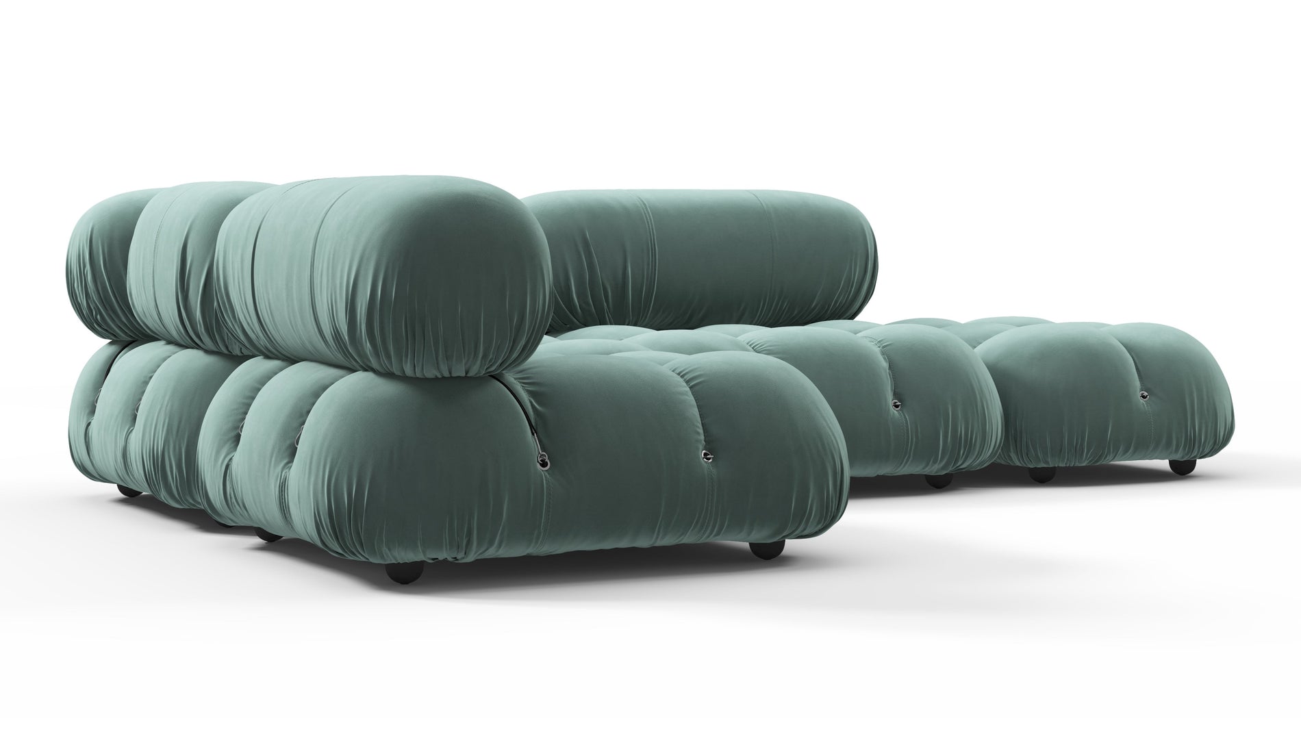 Bellini SectionalJadeite Luxe Velvet