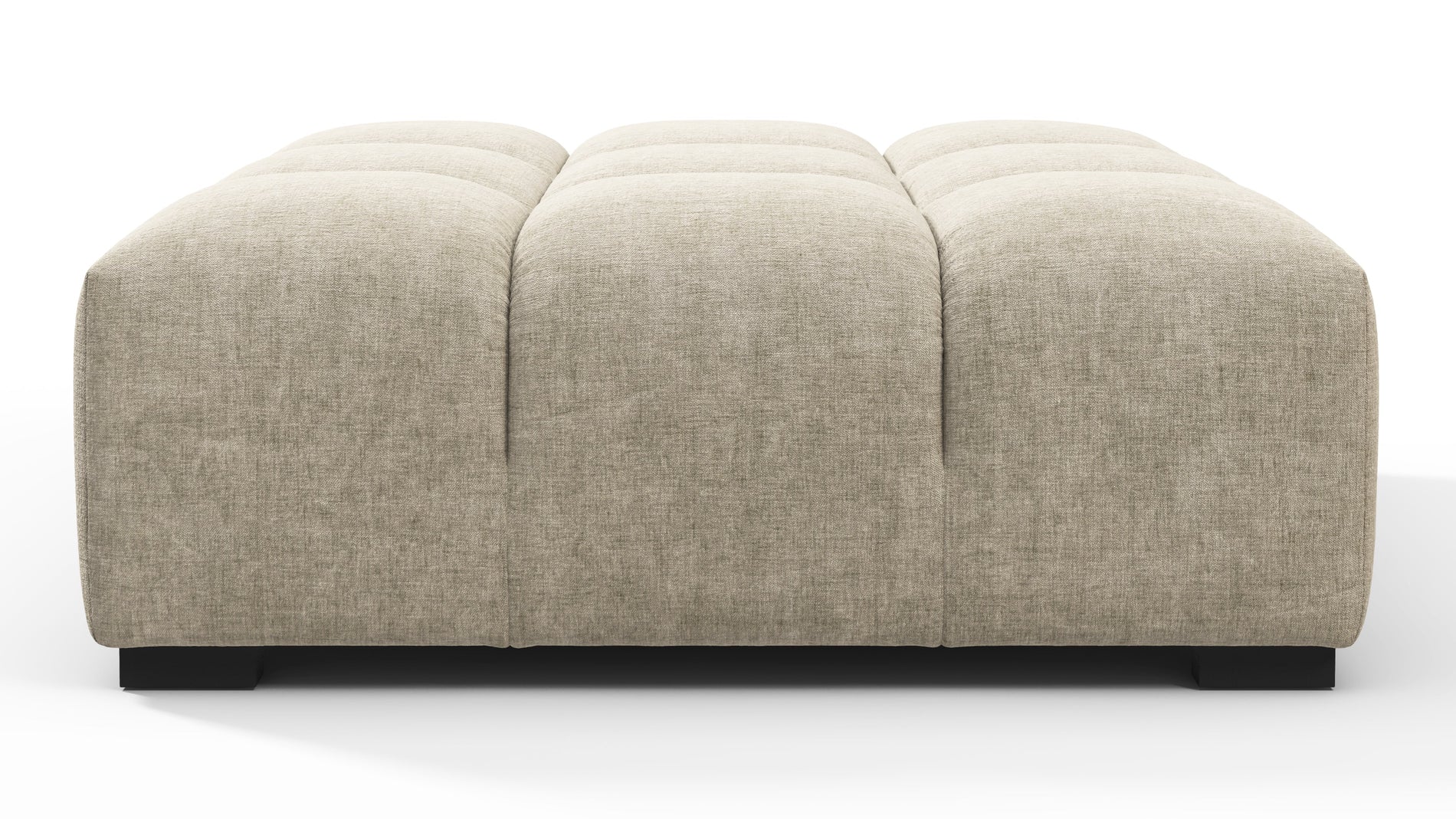 TuftyBeige Gray Chenille