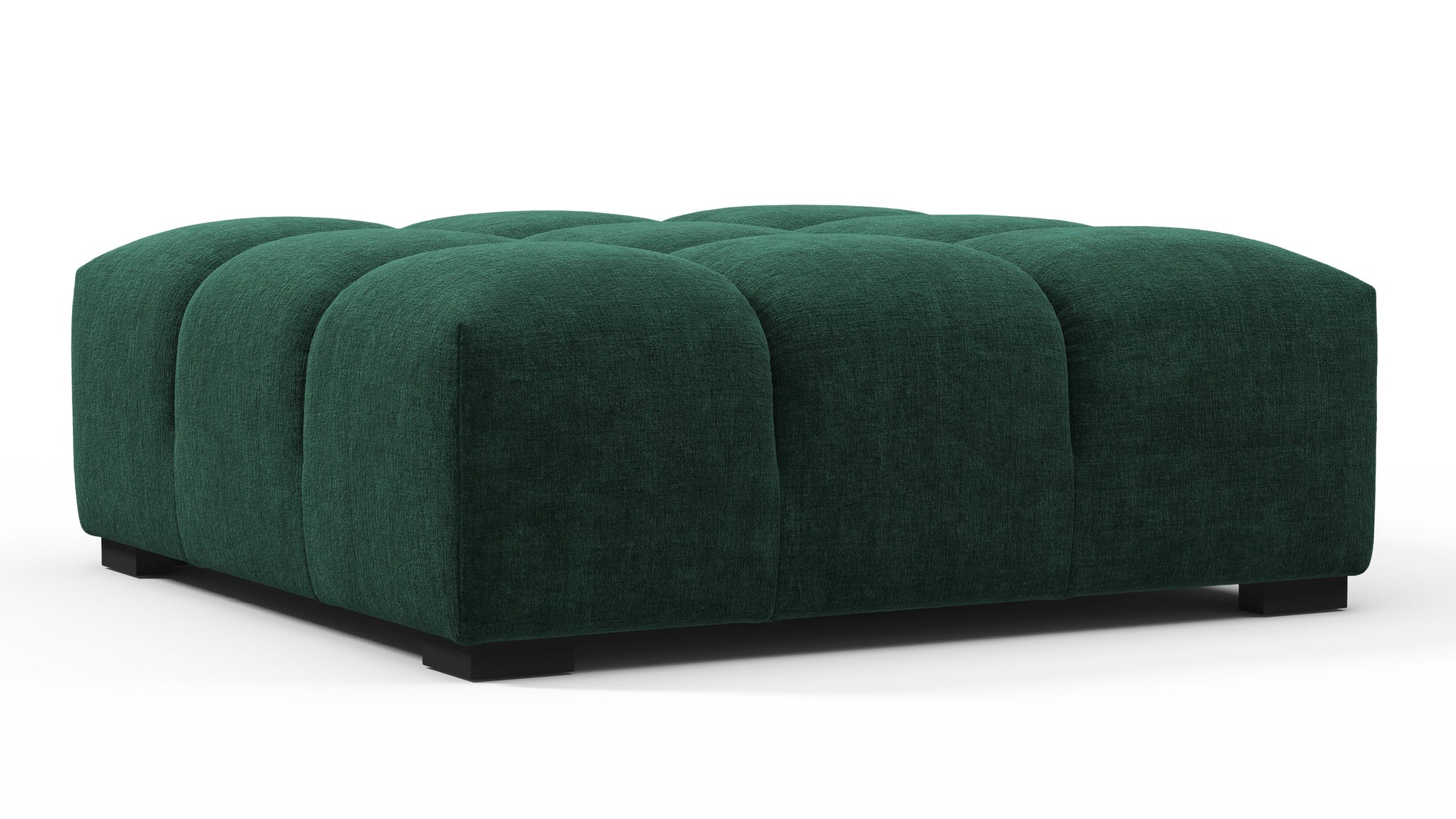 TuftyForest Green Chenille