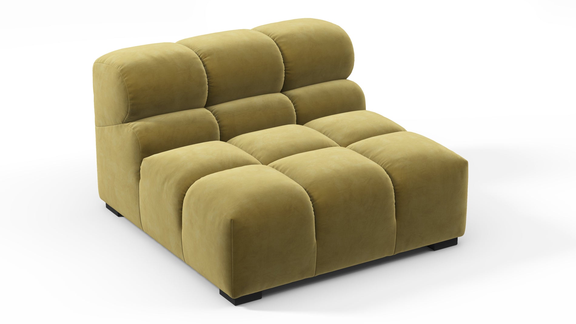 TuftyOlive Gold Velvet