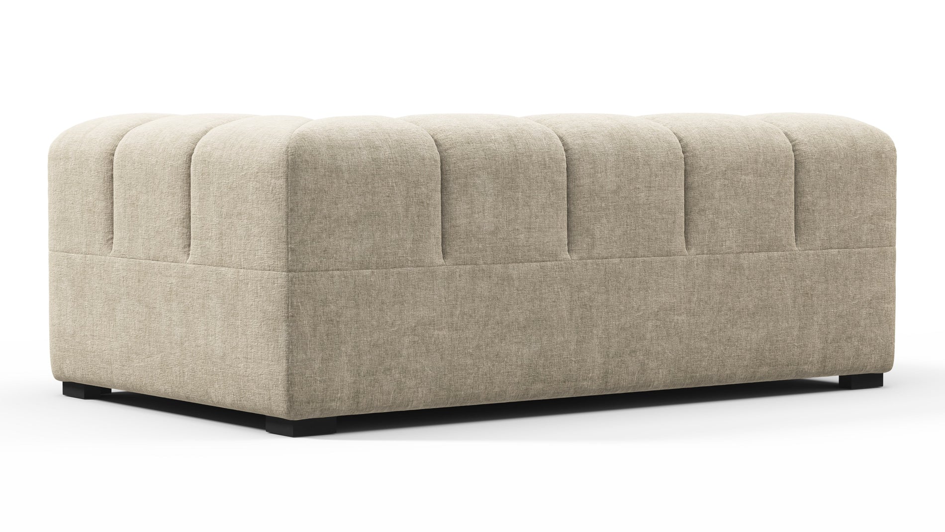 TuftyBeige Gray Chenille