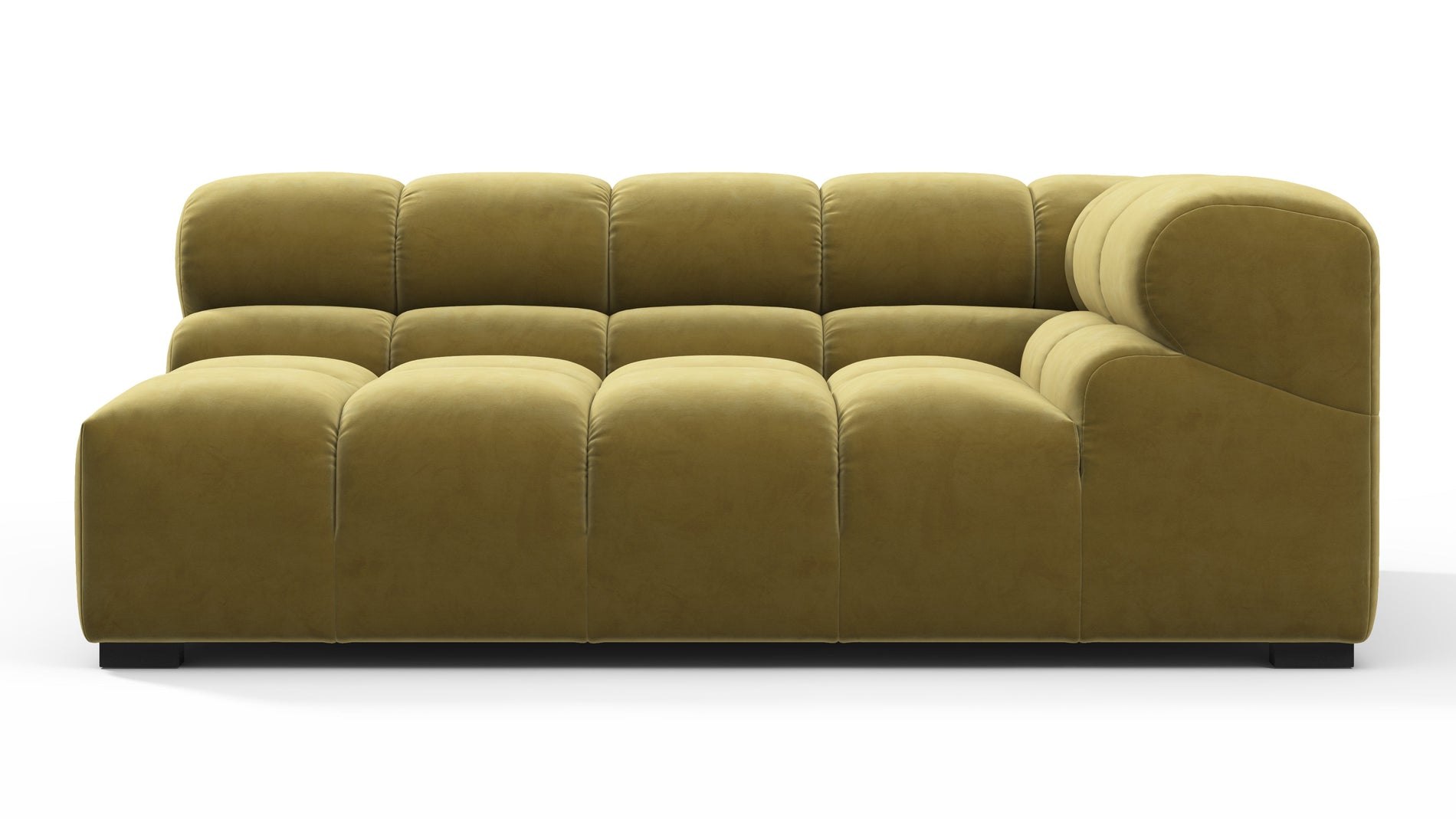 TuftyOlive Gold Velvet