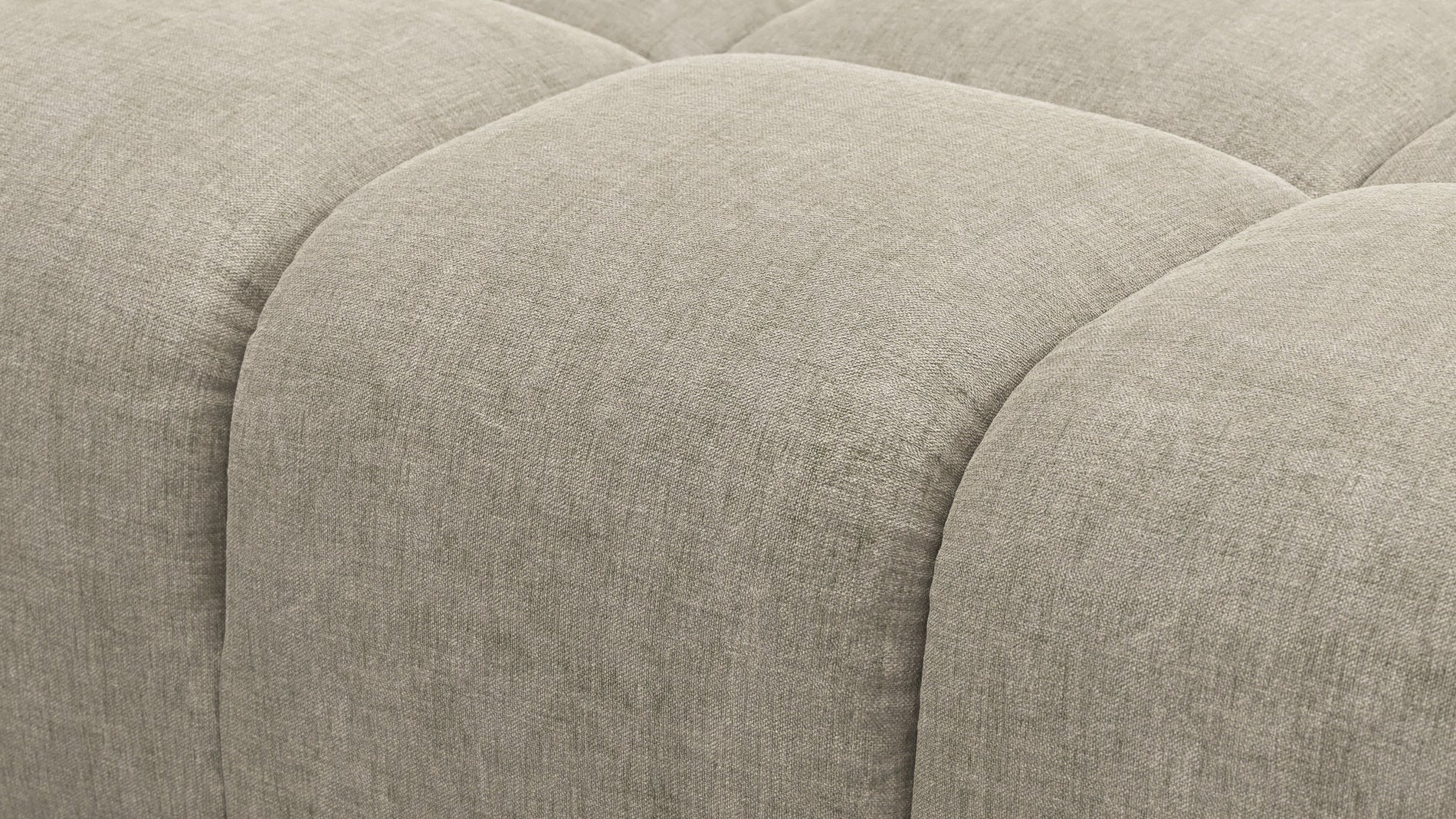 TuftyBeige Gray Chenille