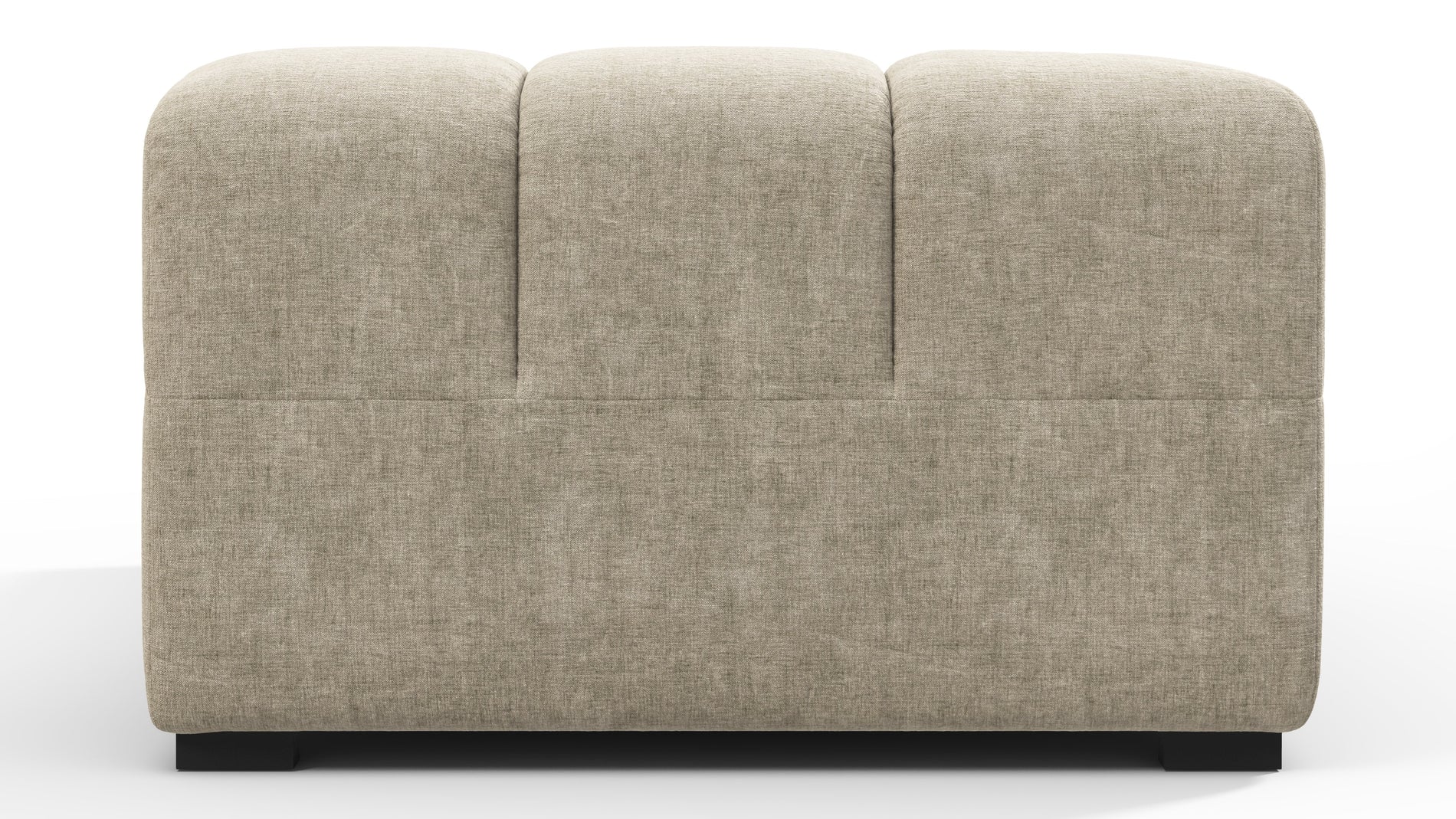 TuftyBeige Gray Chenille