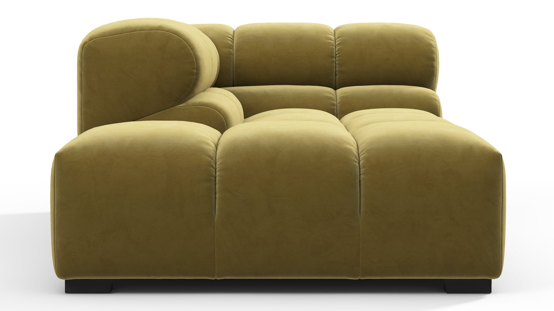 TuftyOlive Gold Velvet