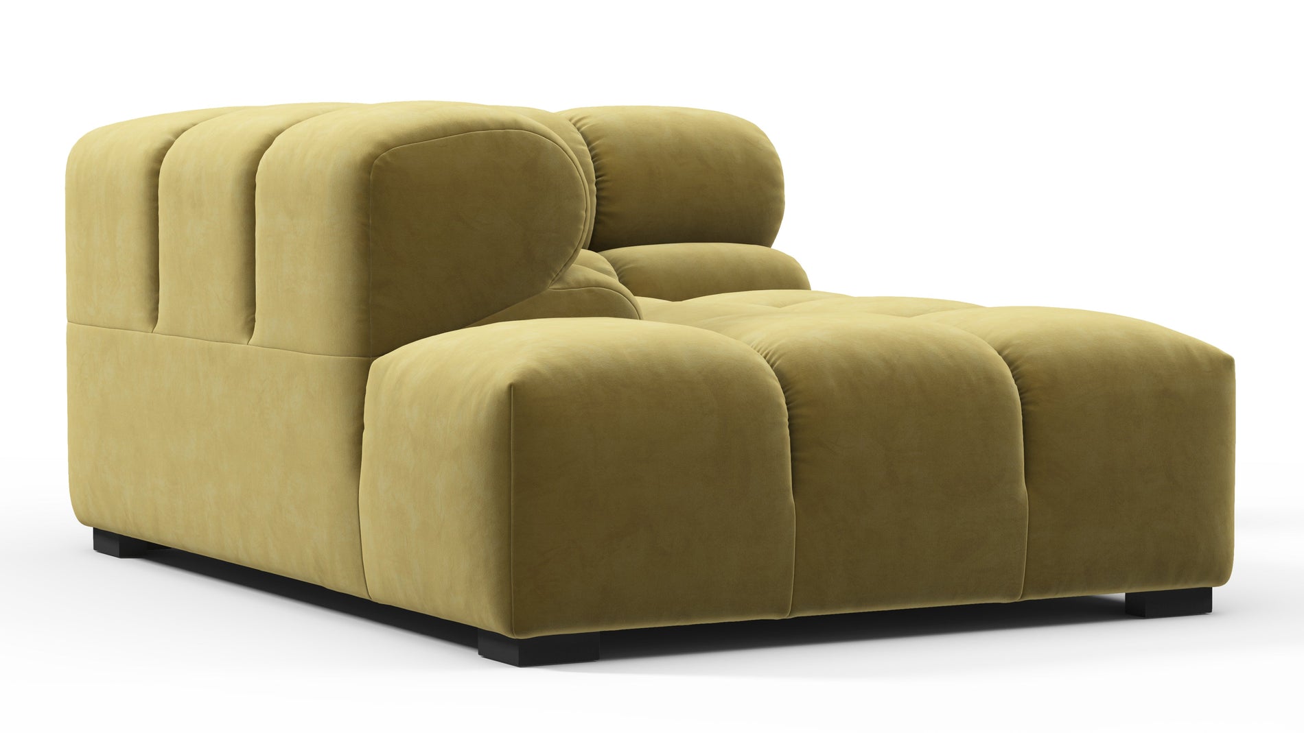 TuftyOlive Gold Velvet