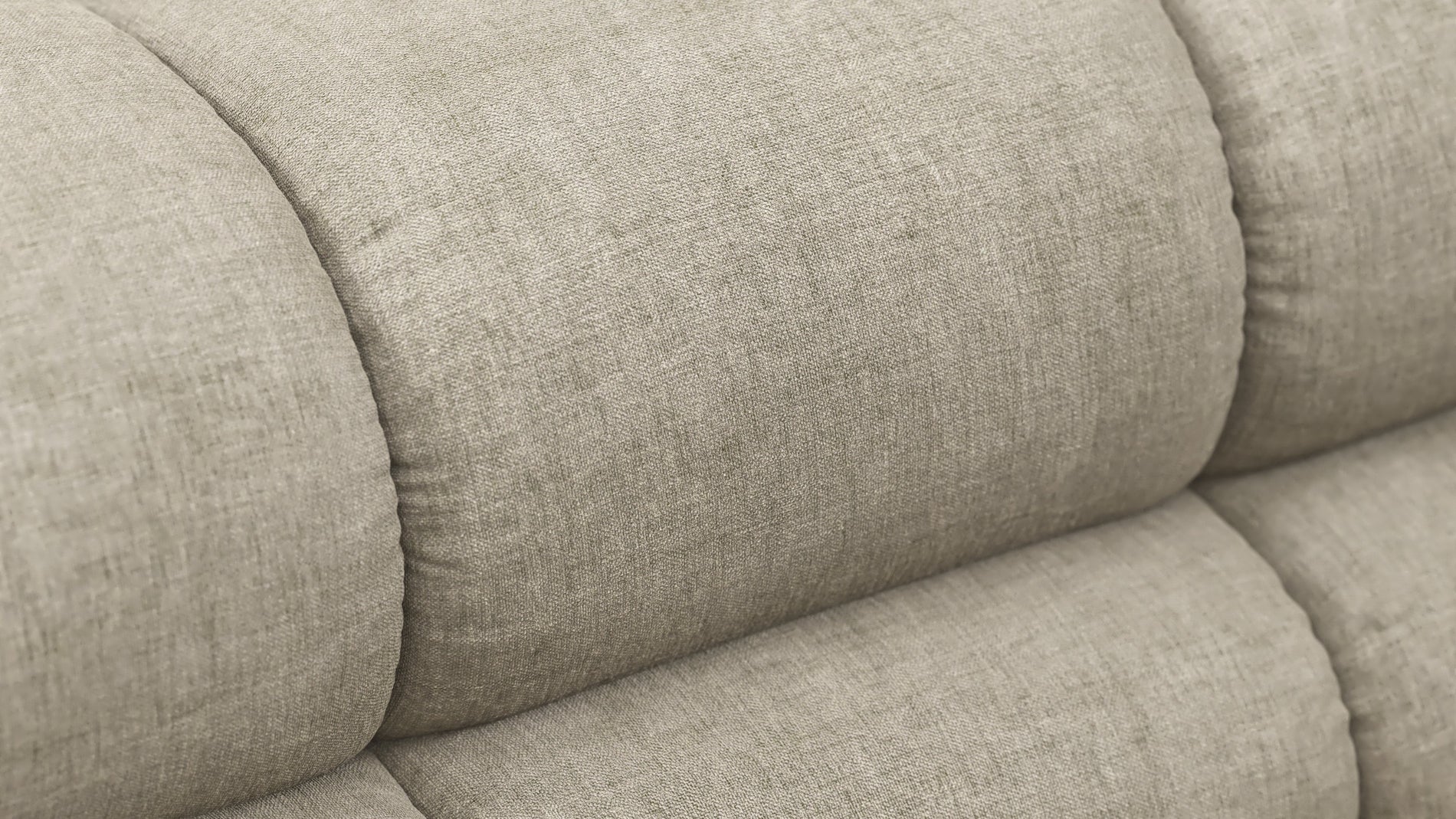 TuftyBeige Gray Chenille