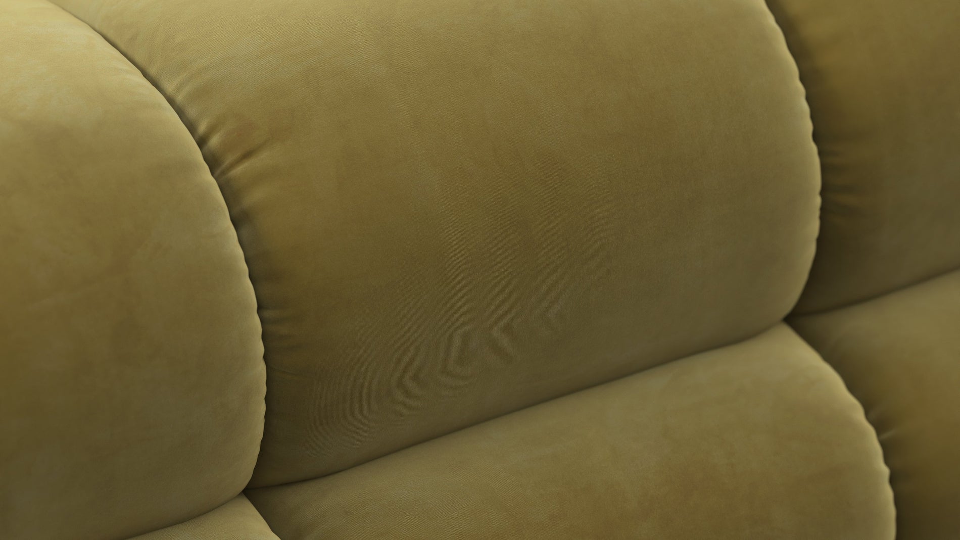 TuftyOlive Gold Velvet
