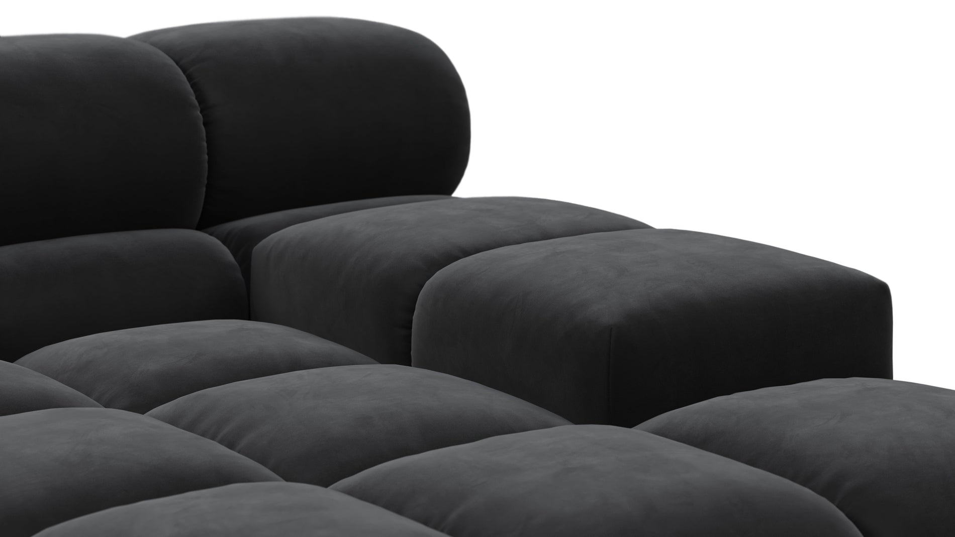 TuftyBlack Velvet