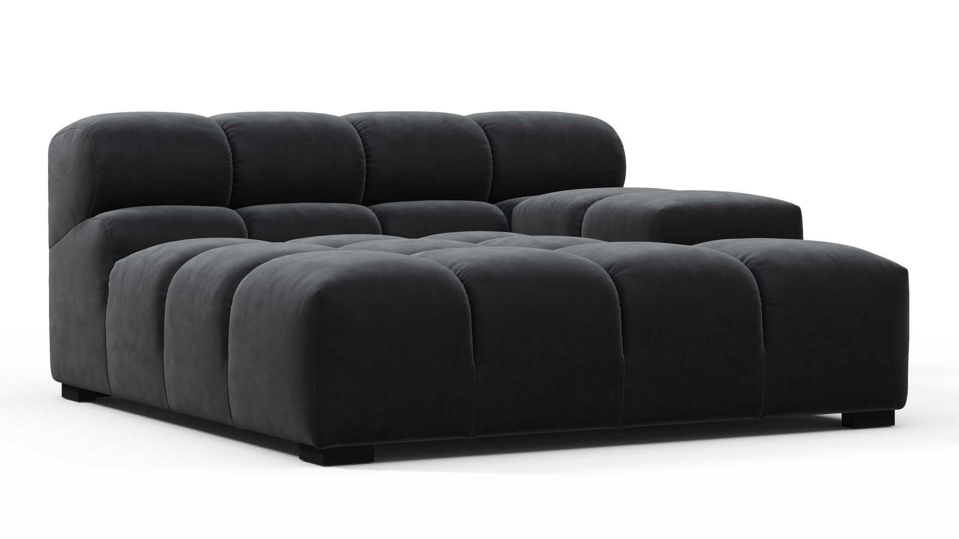 TuftyBlack Velvet