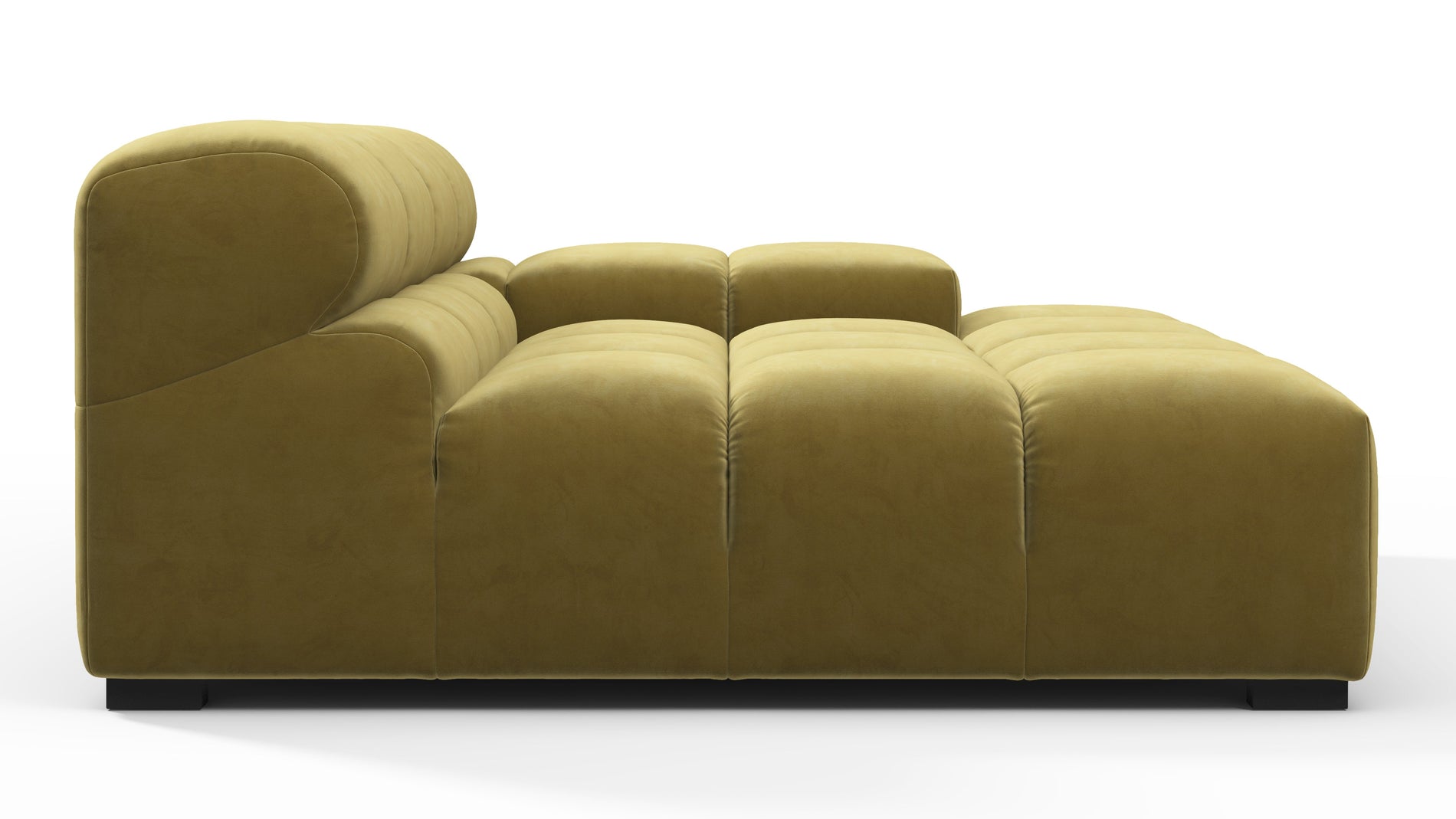 TuftyOlive Gold Velvet