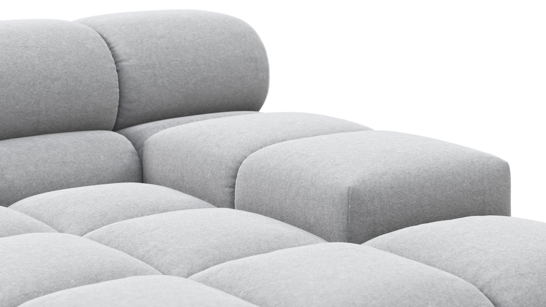 TuftyLight Gray Wool