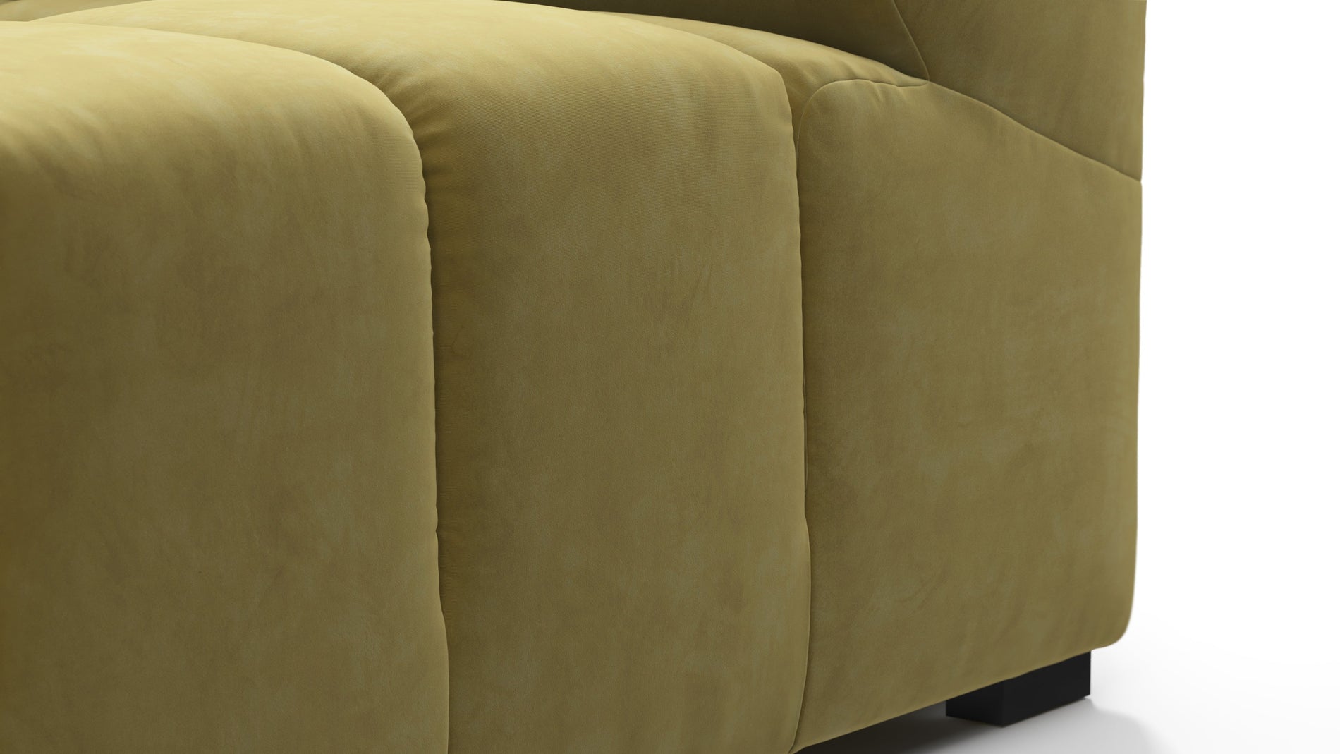 TuftyOlive Gold Velvet