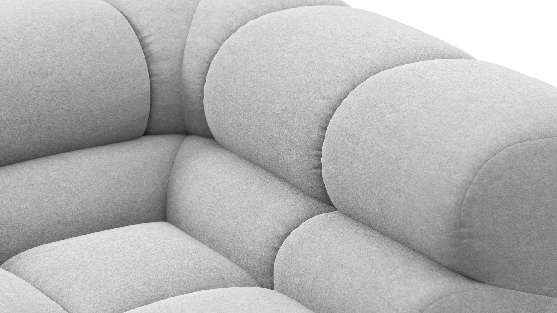 TuftyLight Gray Wool
