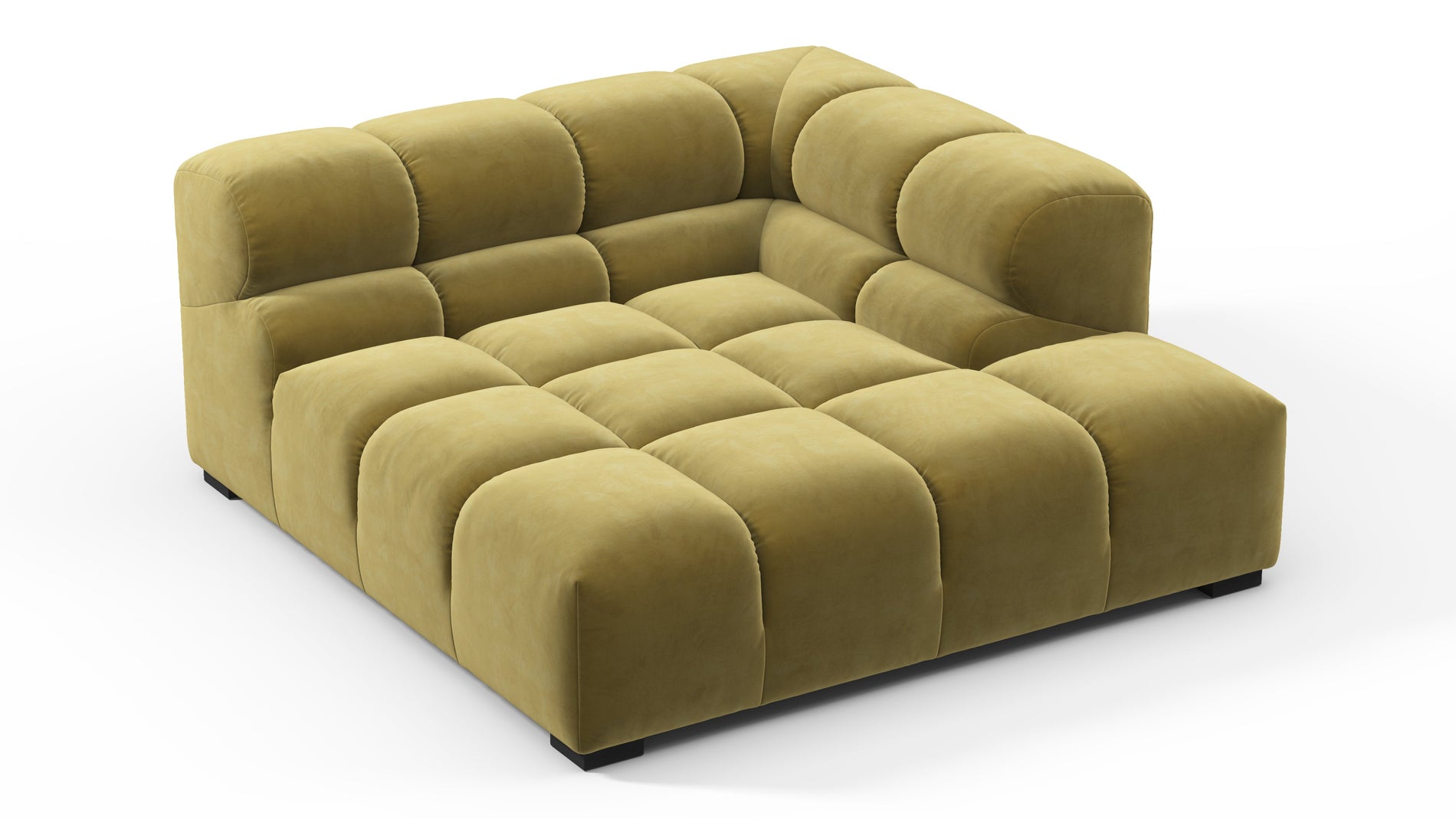 TuftyOlive Gold Velvet