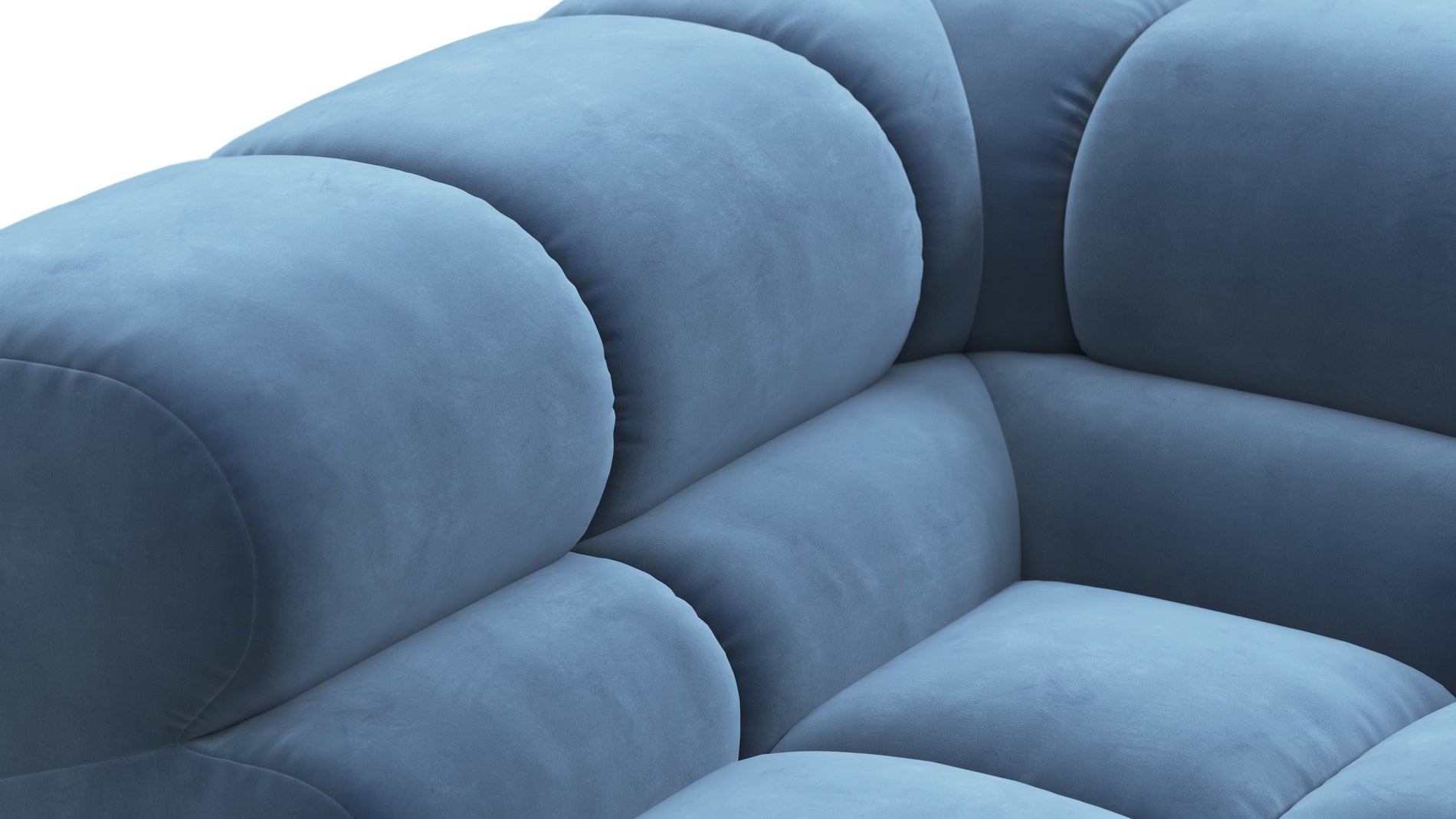 TuftyAegean Blue Velvet