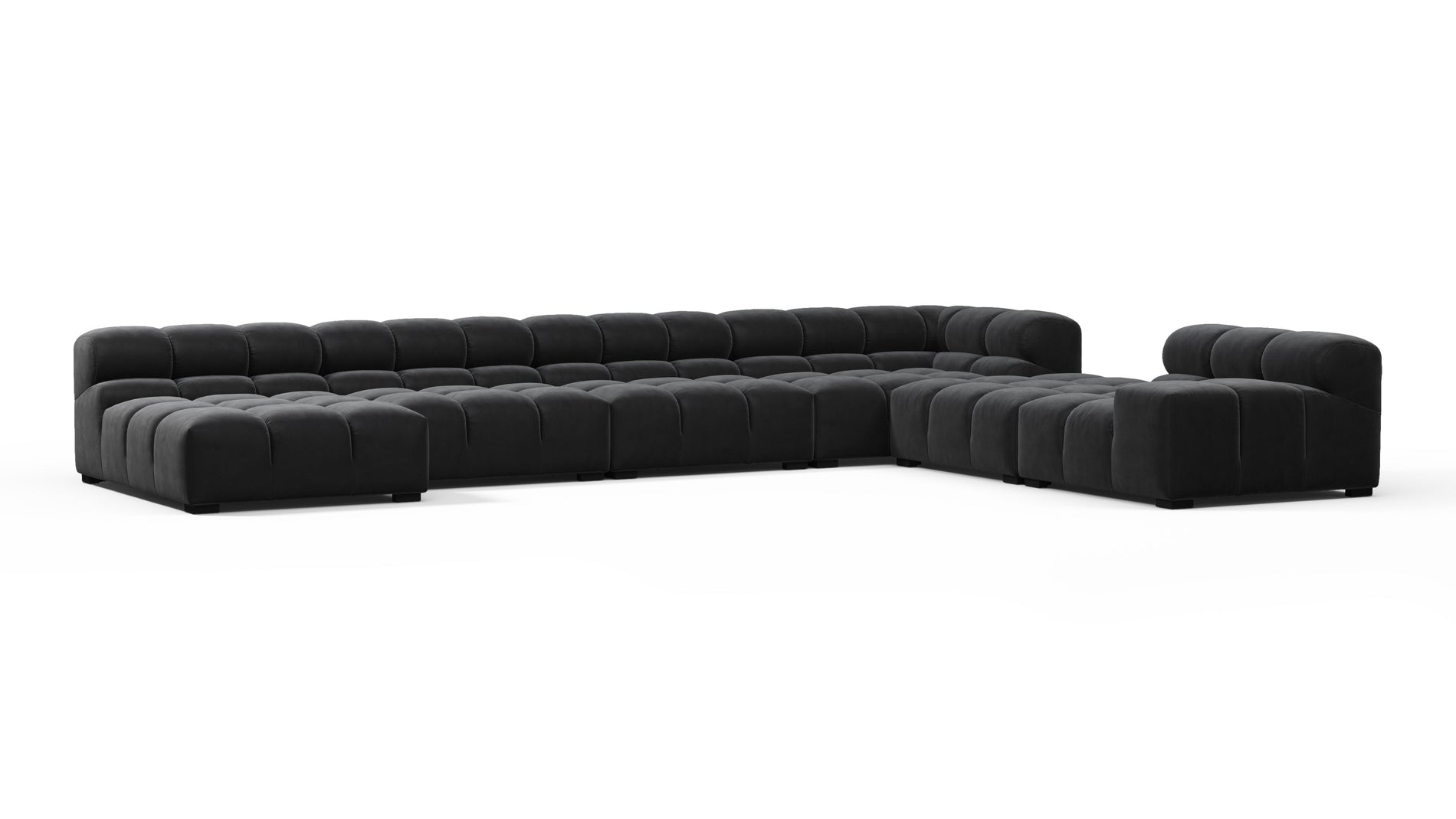 TuftyBlack Velvet